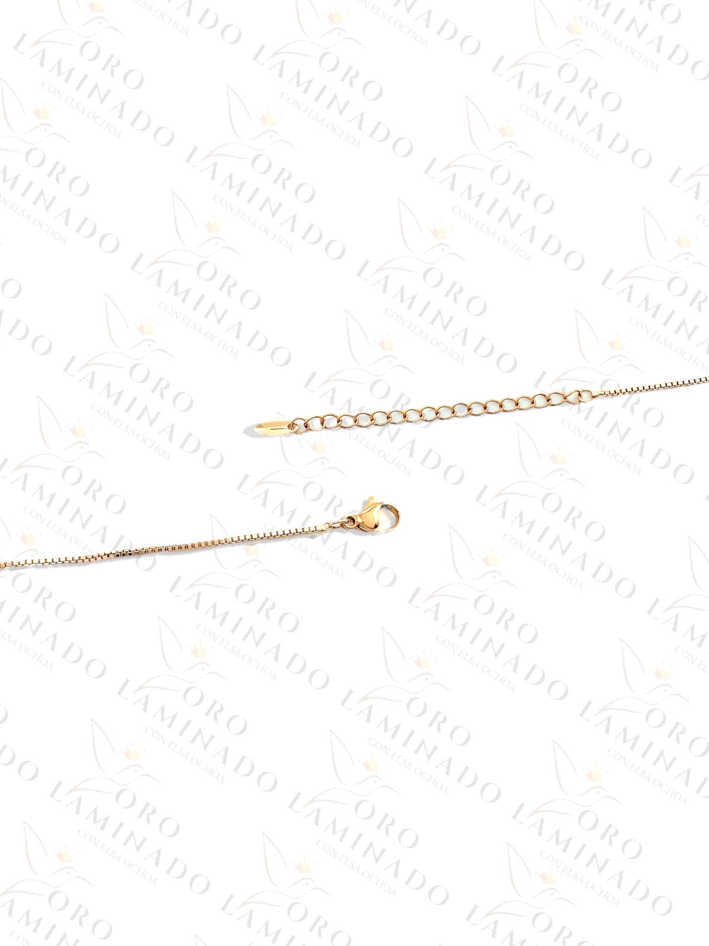 High Quality Heart Bowtie Necklace G437