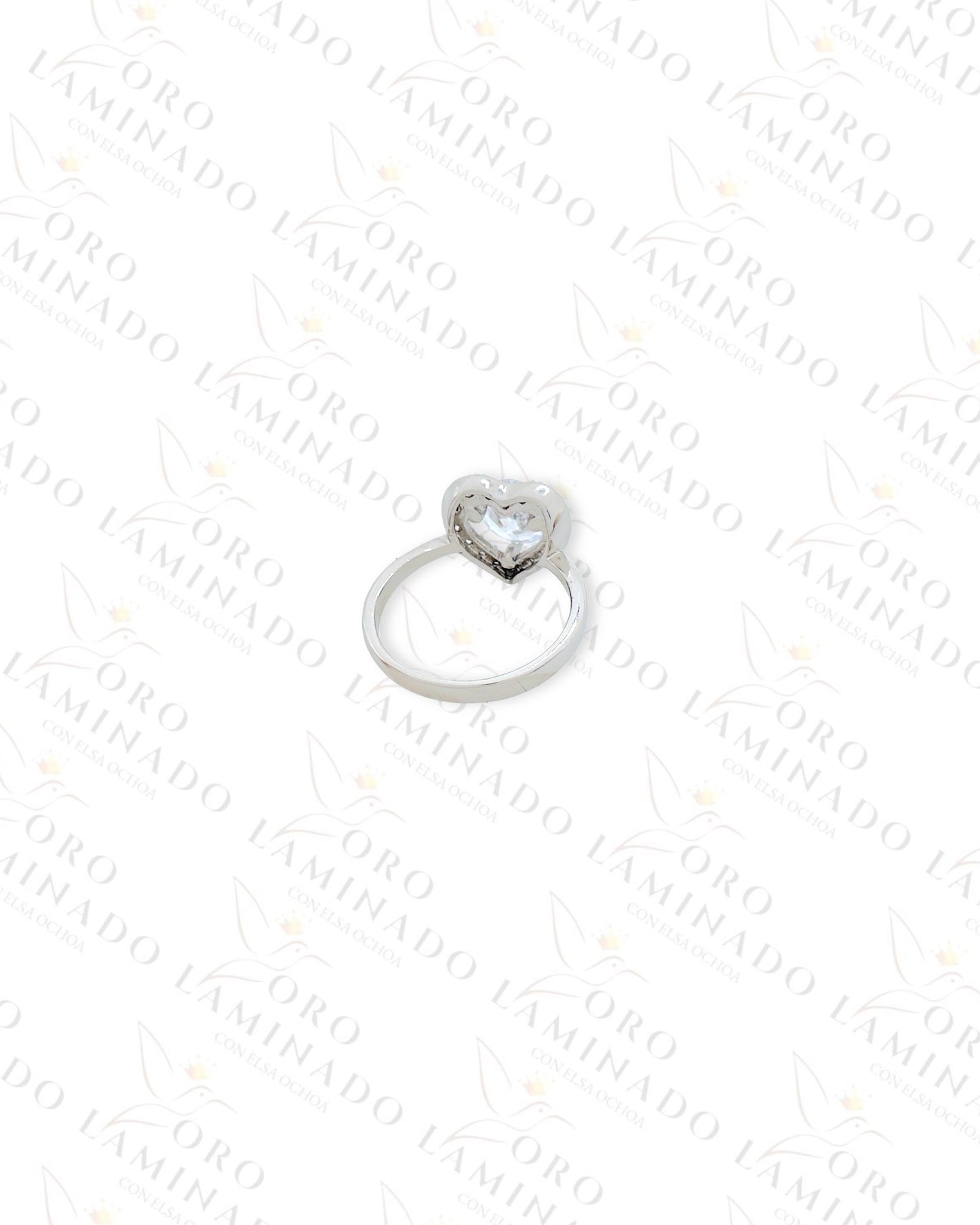 High Quality Diamond Heart Silver Baby Ring (Gold Filled) R28