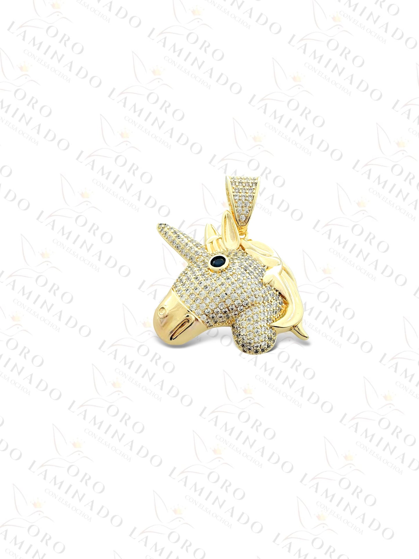 Gold Filled Unicorn Pendant R33