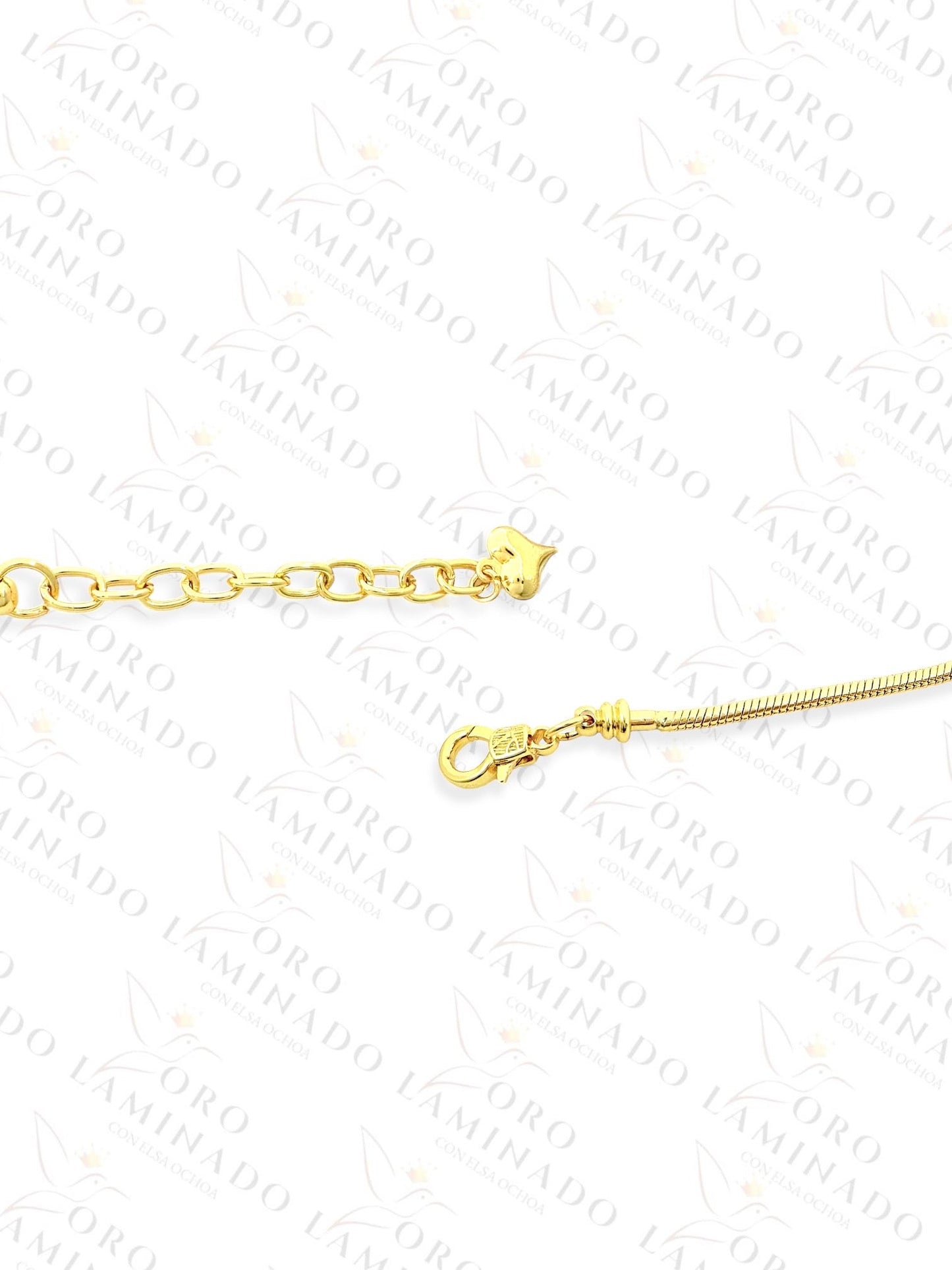 Plain Charm Bracelet to Customize (Gold Filled) G171