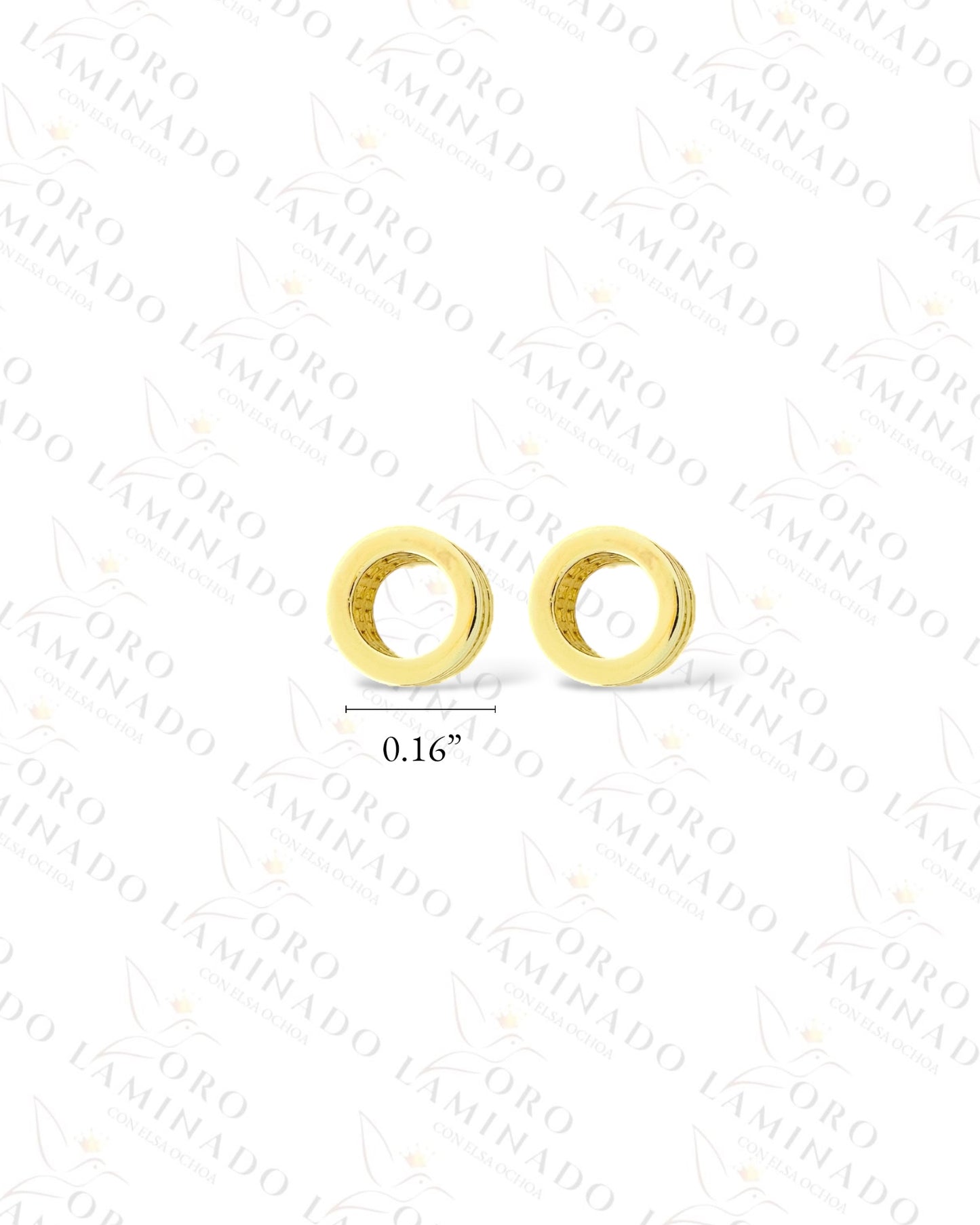 Gold Filled Pendant Glass Spacers Pack of 2 R219