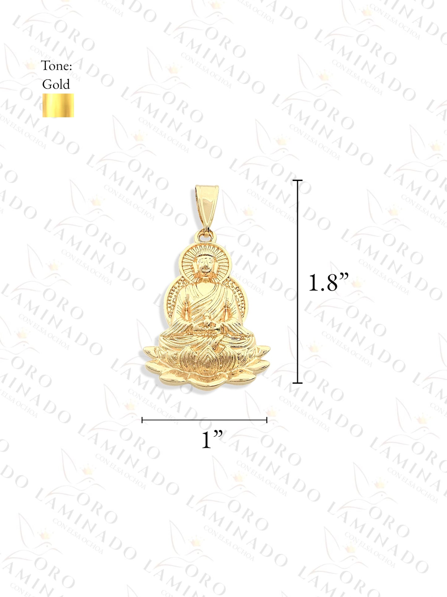 Gold Filled Buda Pendant R136