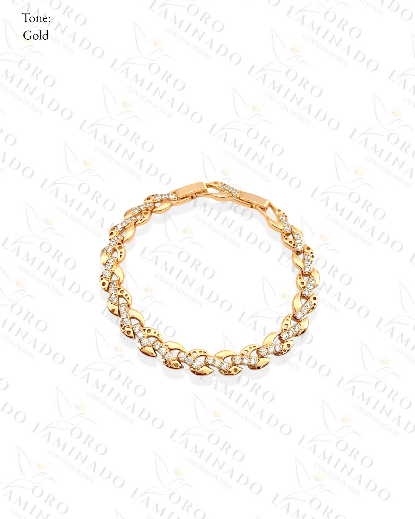 High Quality Cuban chain with Stones B304