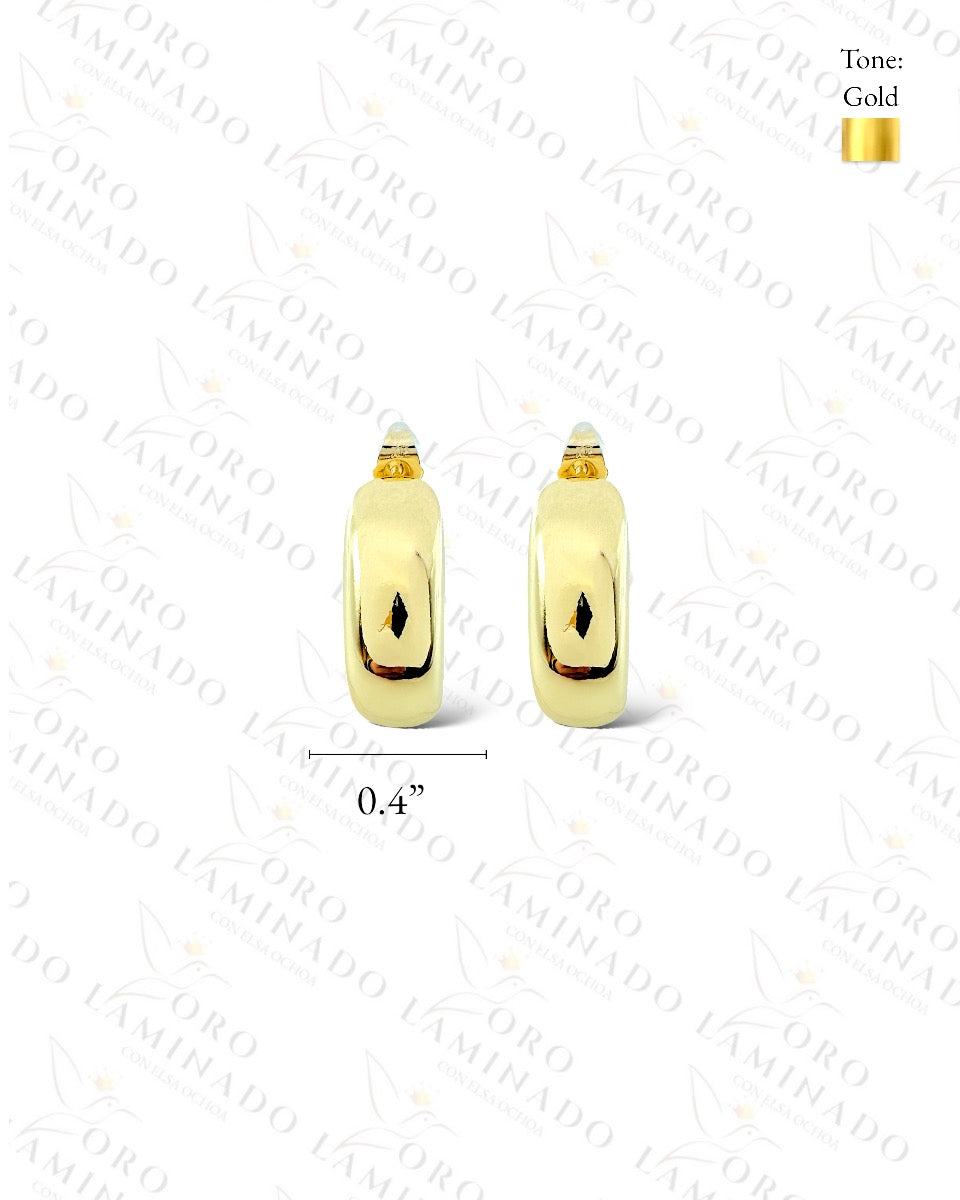 High Quality U-Shape Chunky Earrings B471