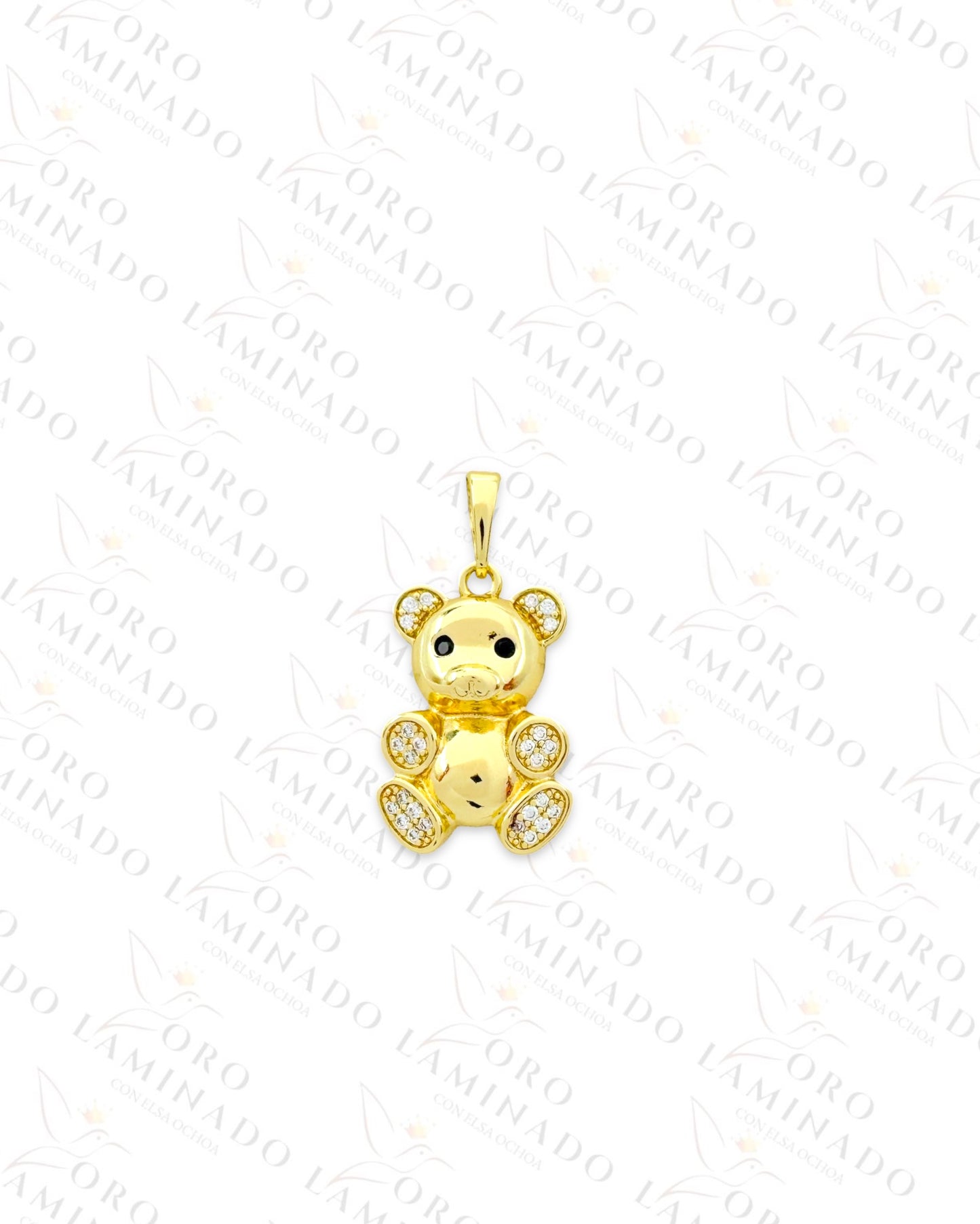High Quality Teddy Bear Pendant (Gold Filled) R317