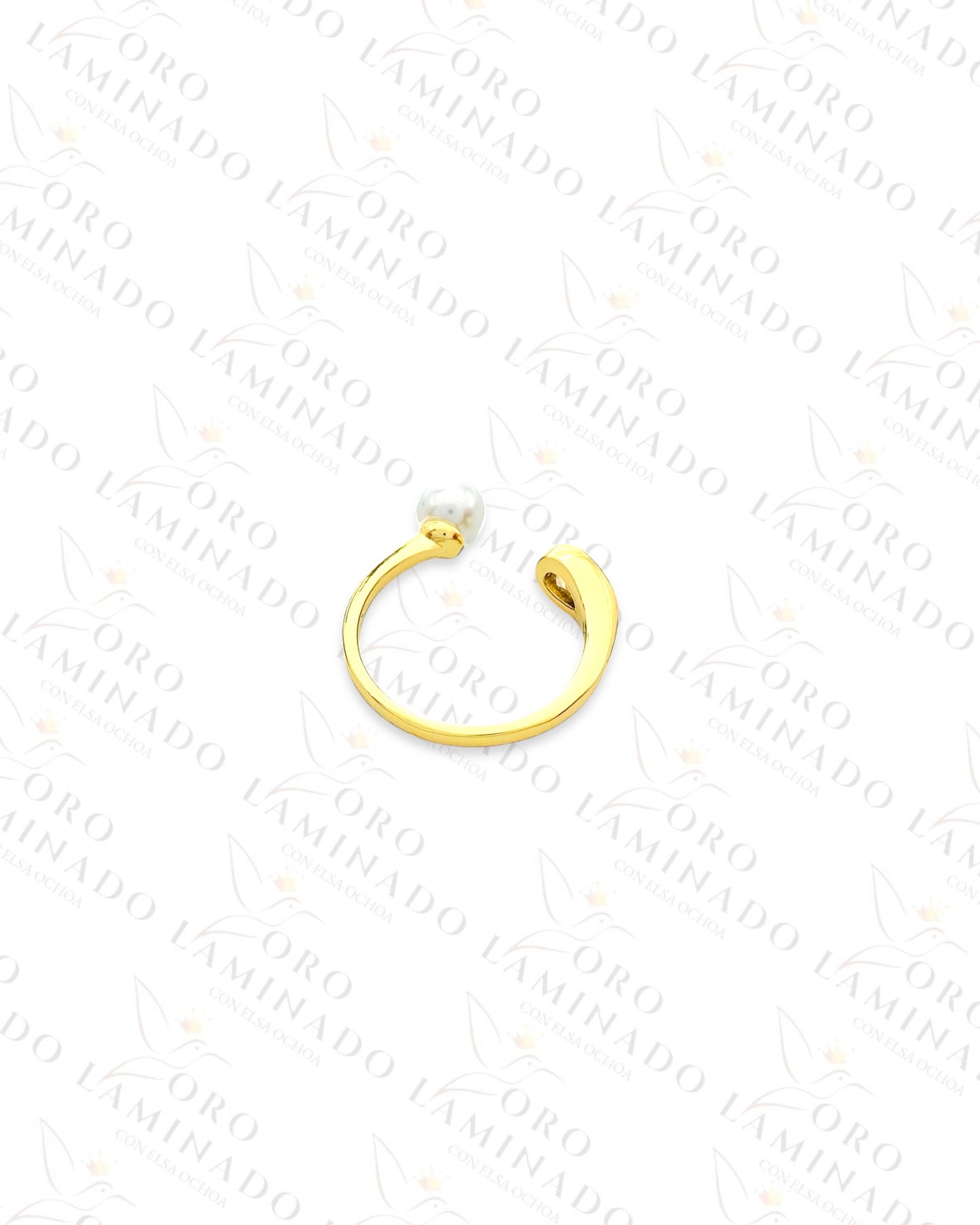 Adjustable High Quality Pearl Ring (Gold Filled) Y308