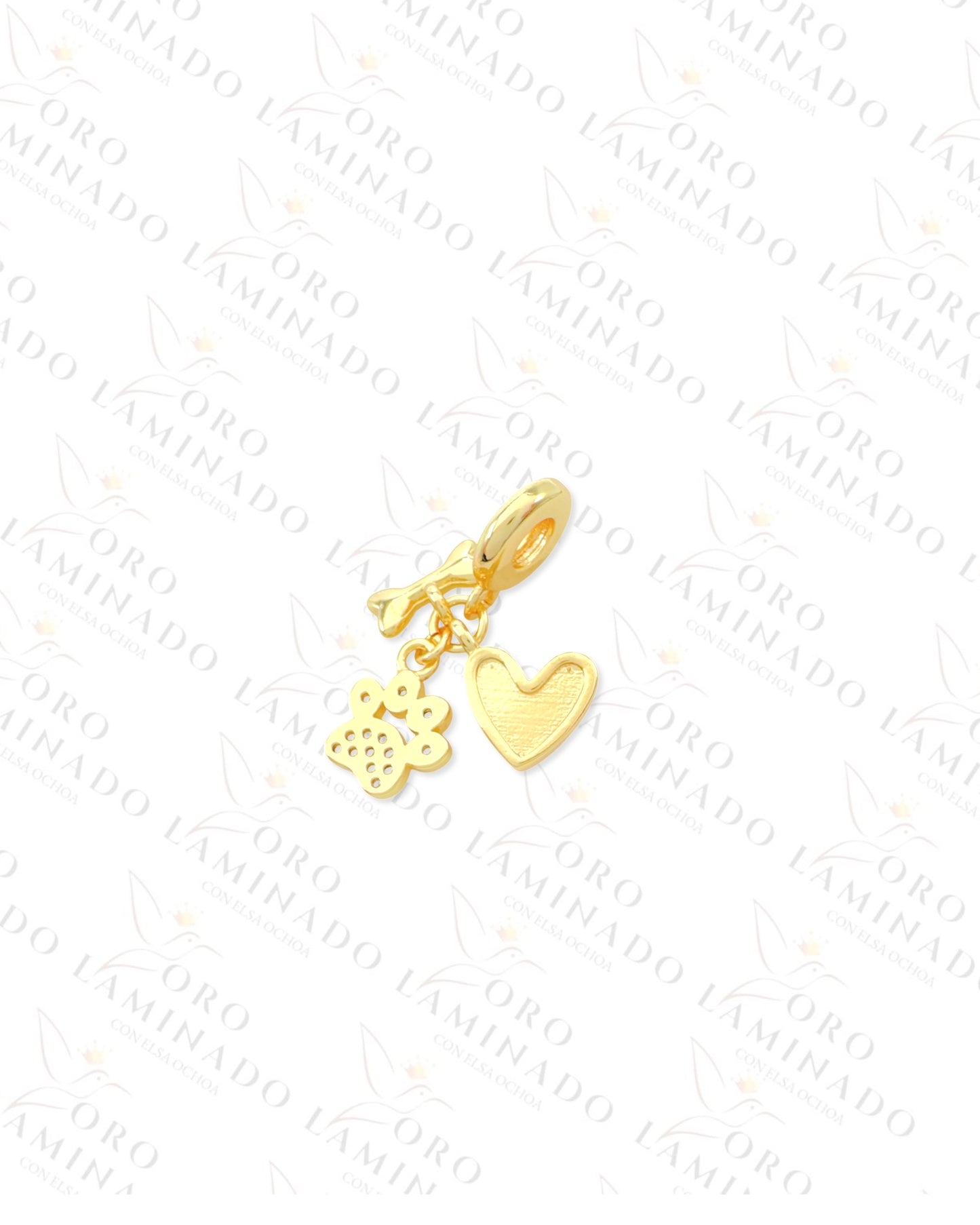Puppy Paw Charm (Gold Filled) B32