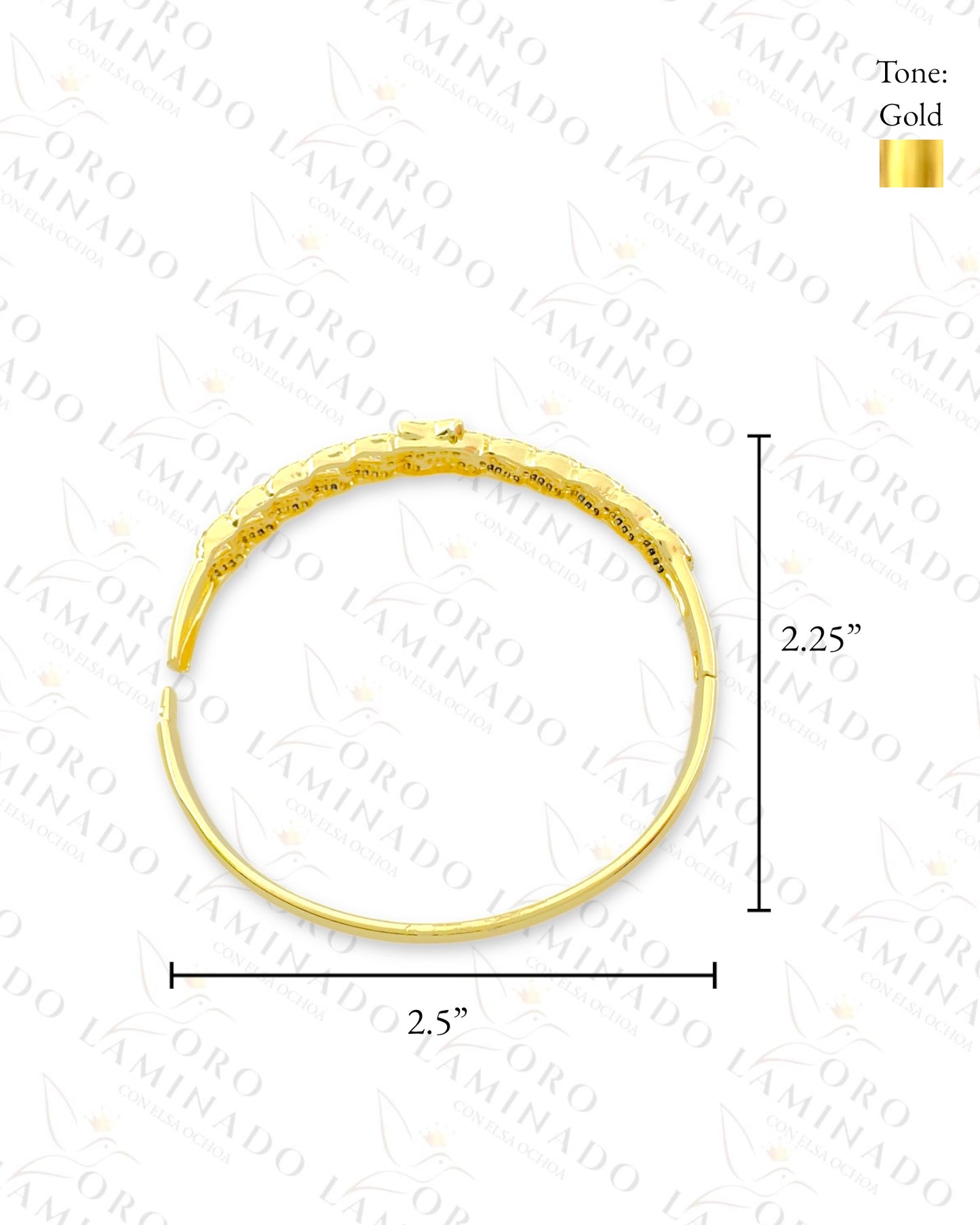 High Quality Starlight Bangle Bracelet (Gold Filled) B474