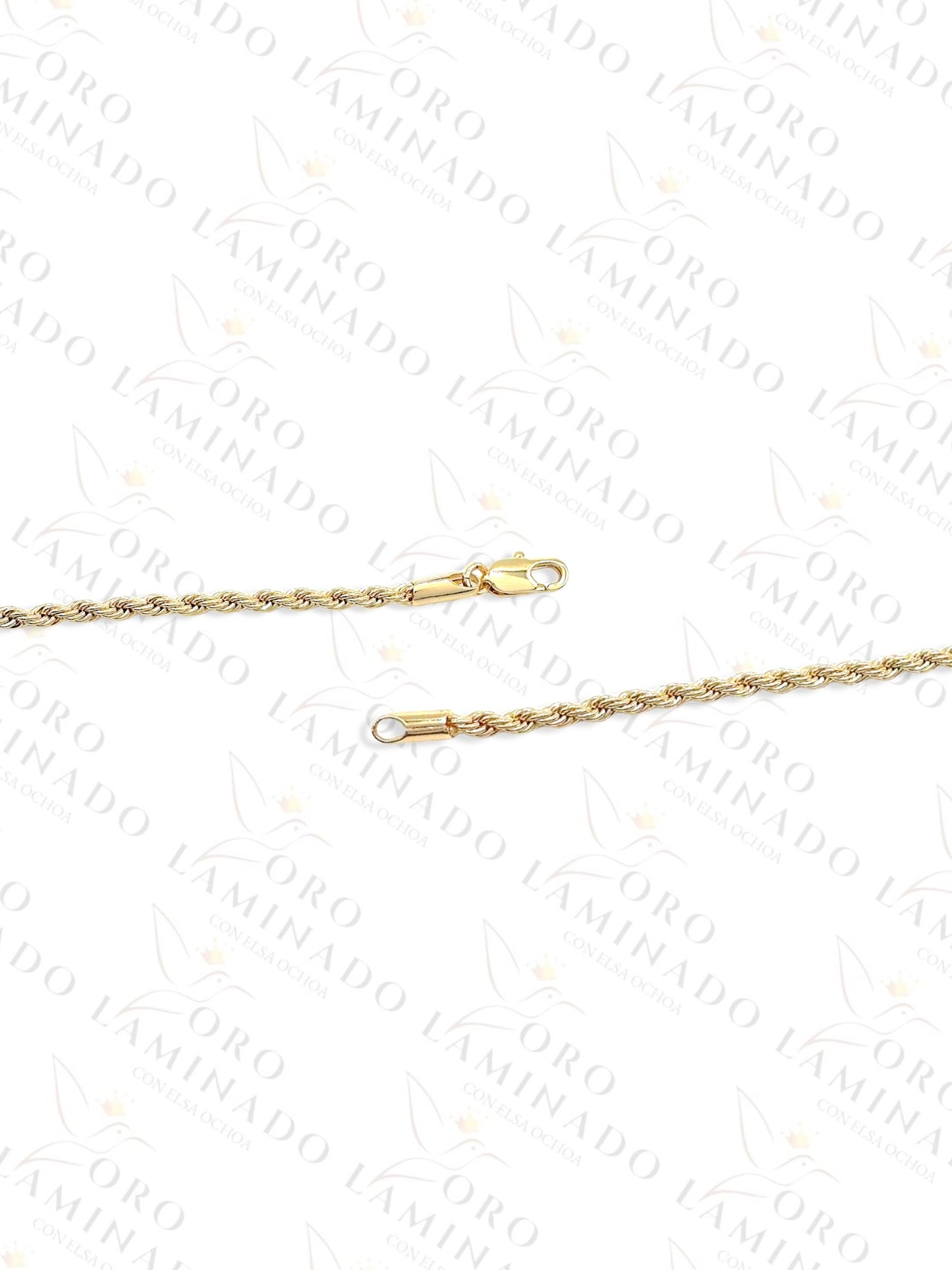 Gold Filled Rope Chain Pack of 6 Size 20" 3mm R36