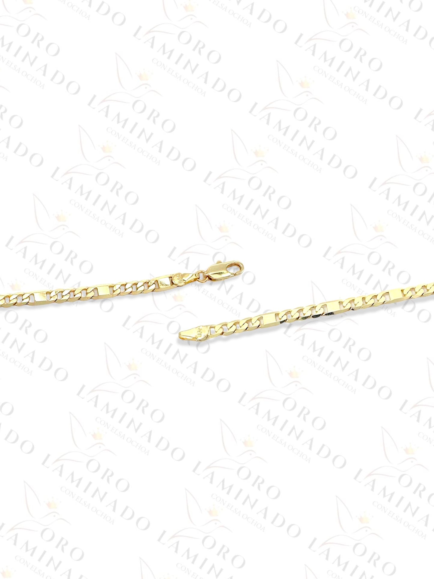 Gold Filled GG mixed with Cuban Pack of 6 Chains Size 18" 3mm R286