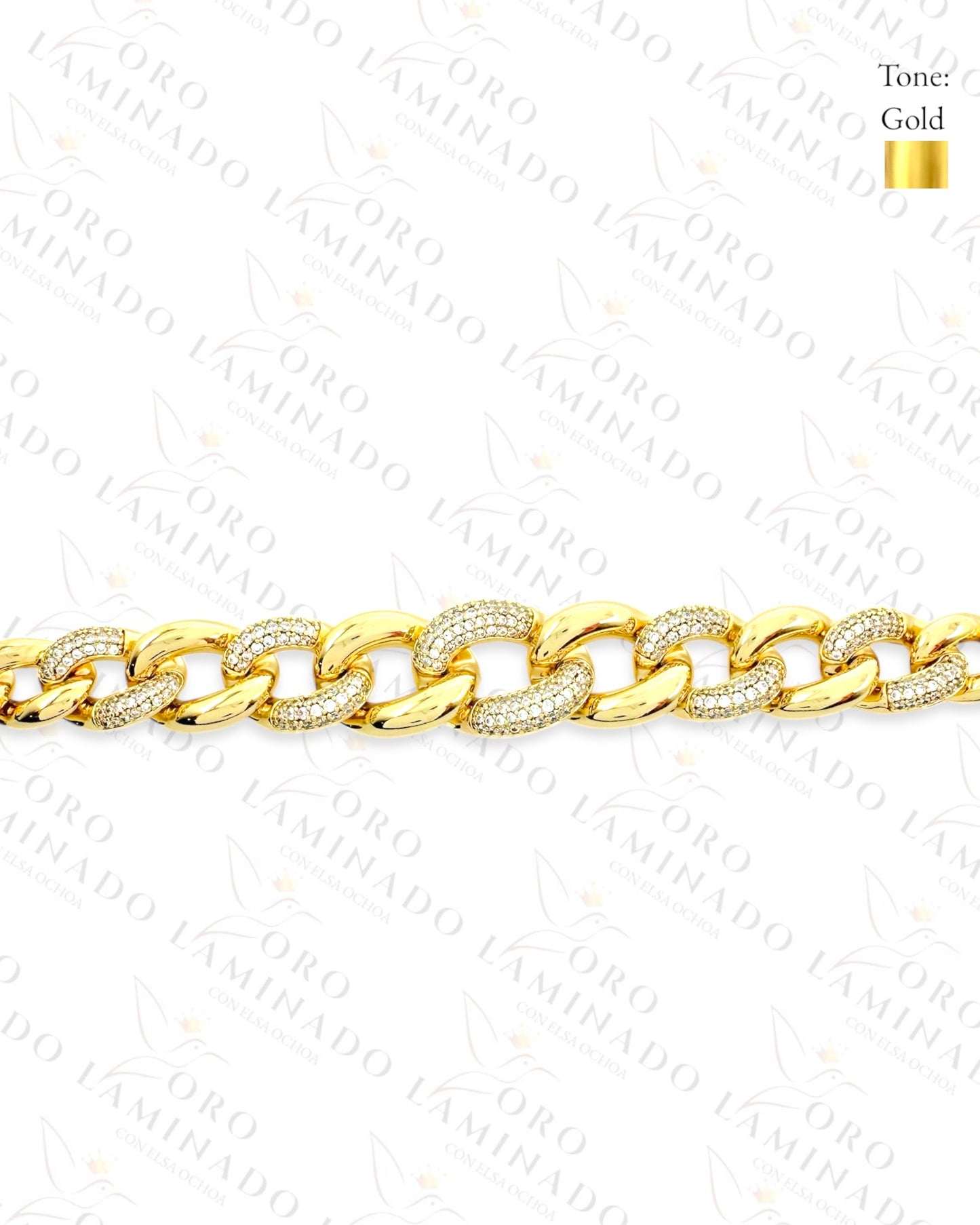 High Quality Chunky Cuban Chain Set (Gold Filled) G237