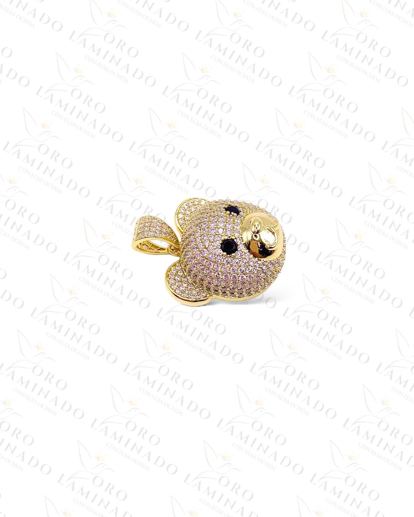 Gold Filled High Quality Bear Pendant C282