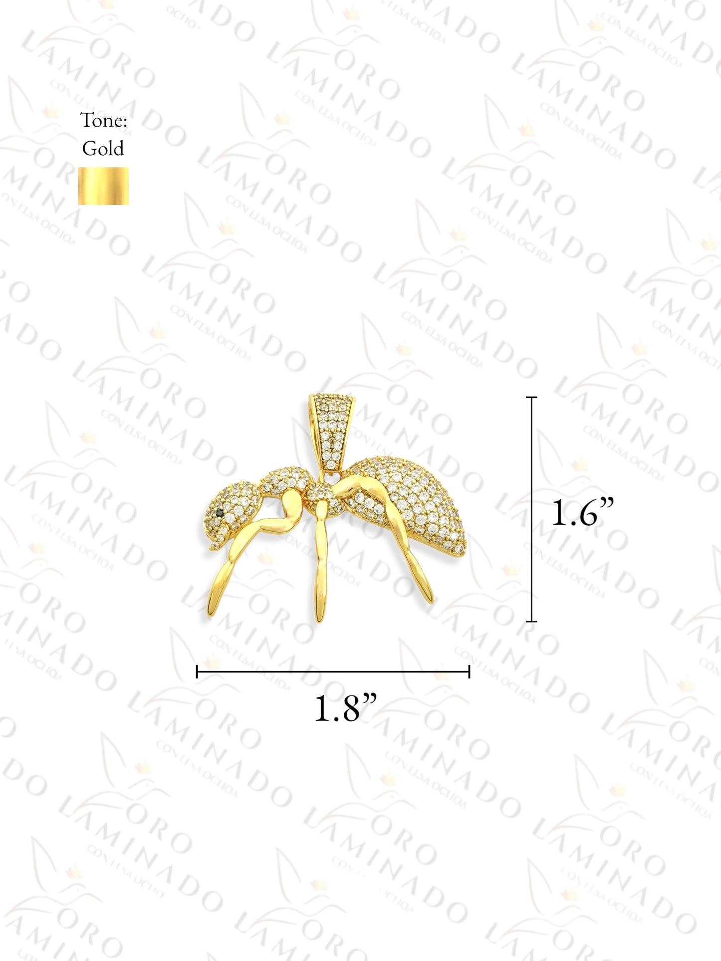 Gold Filled High Quality Ant Pendant Y268