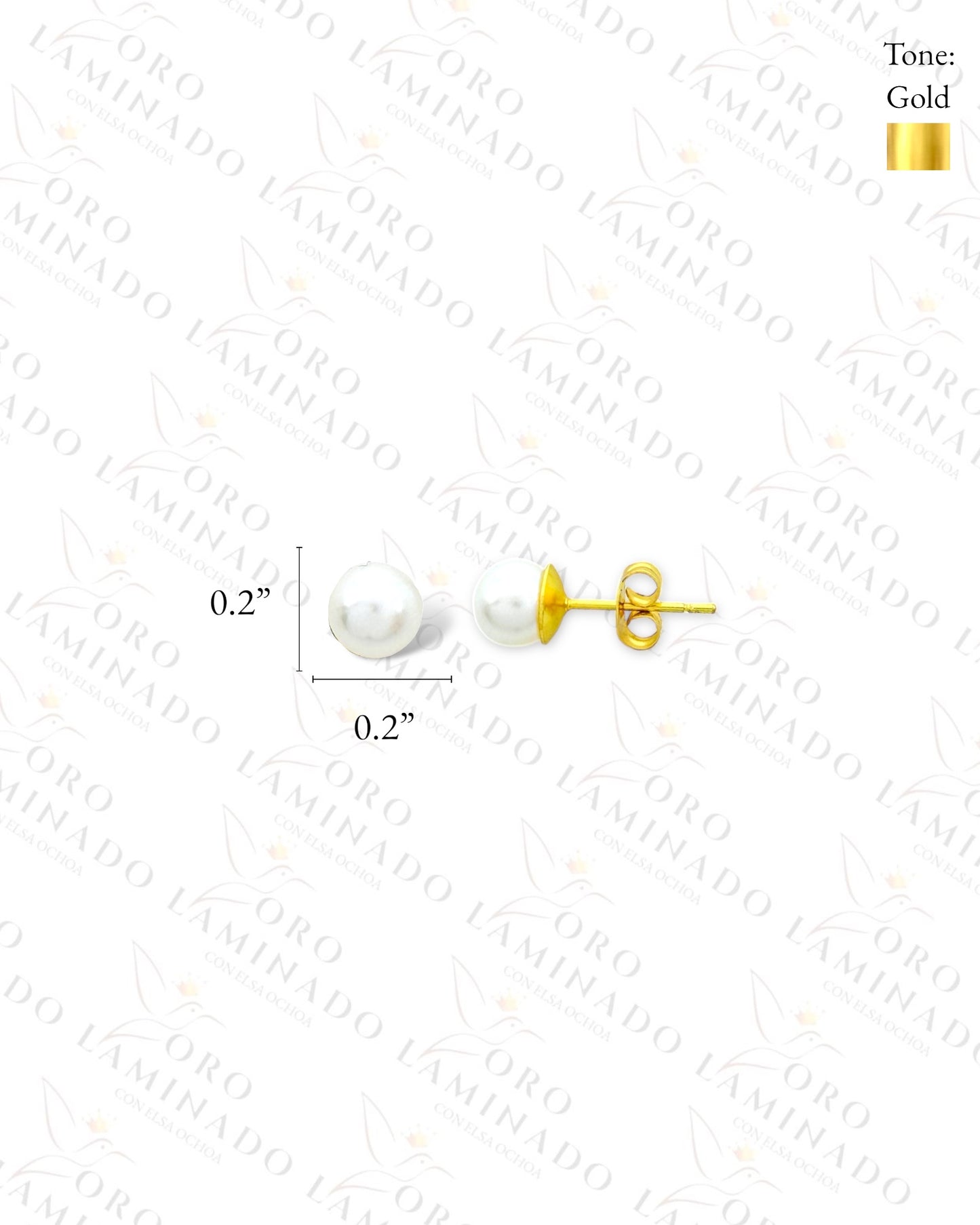 Cherry Pearl Set (Gold Filled) C145