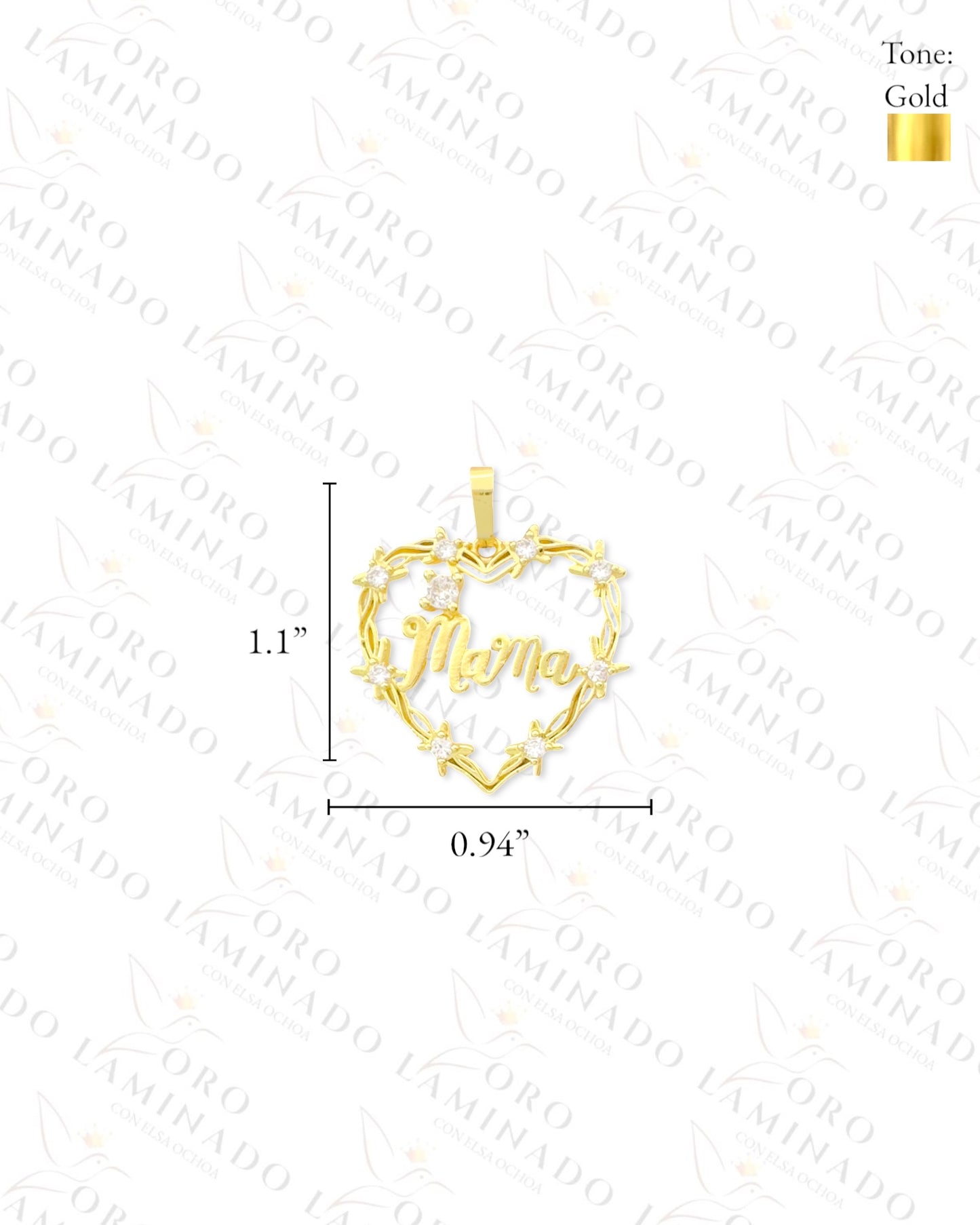 Mama Heart Set (Gold Filled) B232
