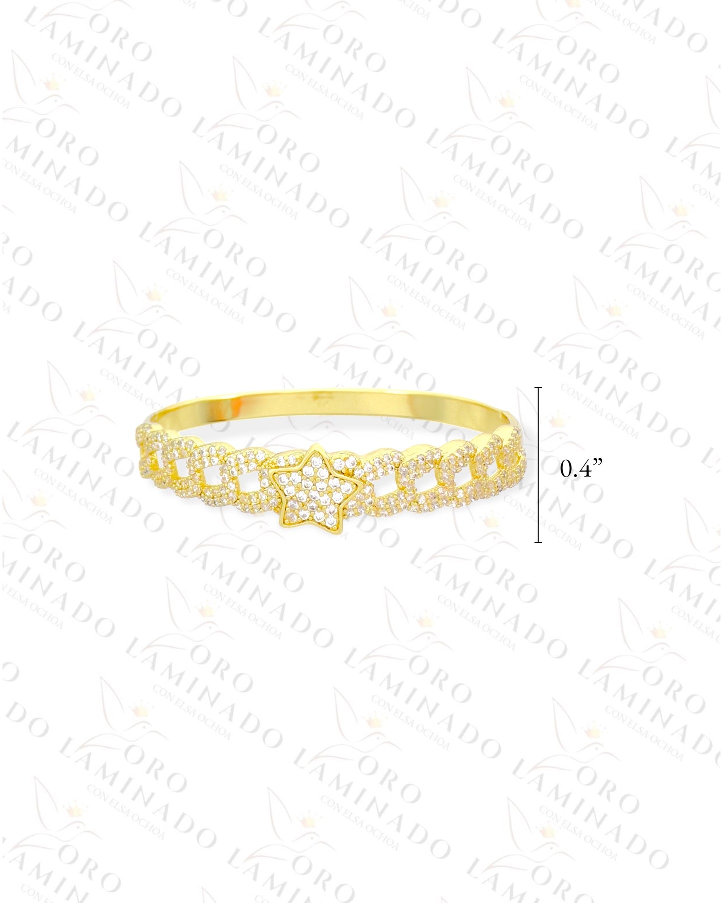 High Quality Starlight Bangle Bracelet (Gold Filled) B474