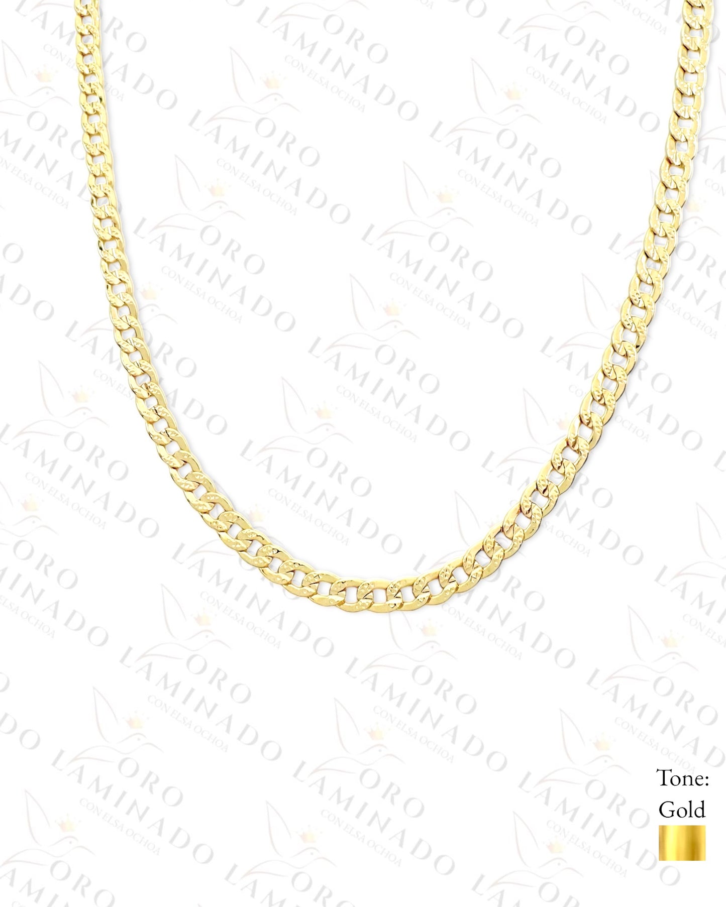 Gold Filled Cuban Chains Pack of 6 Size 22" 4mm Y387