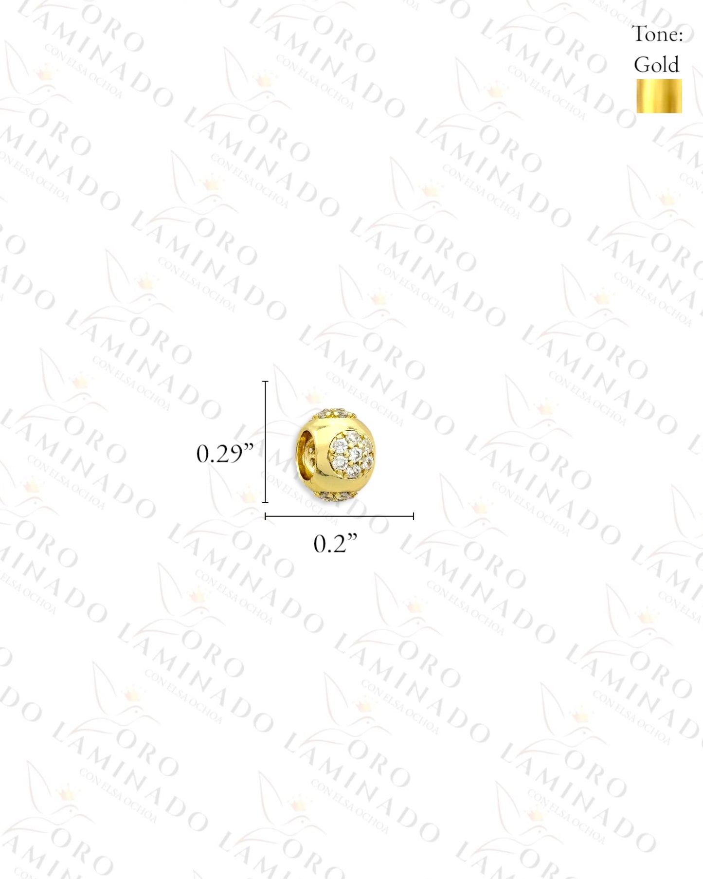 Sparkling Charm Divider (Gold Filled) B393
