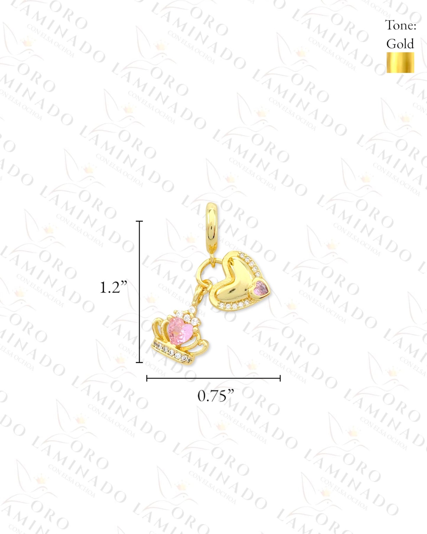 Princess Charm (Gold Filled) B63
