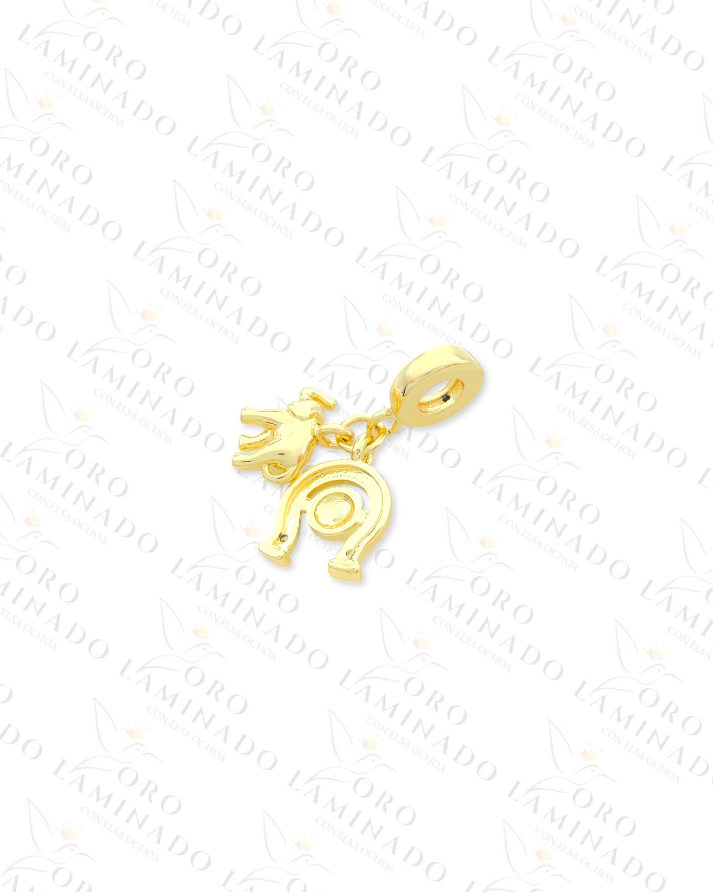 ‘LUCK WITH YOU’ Charm (Gold Filled) R355