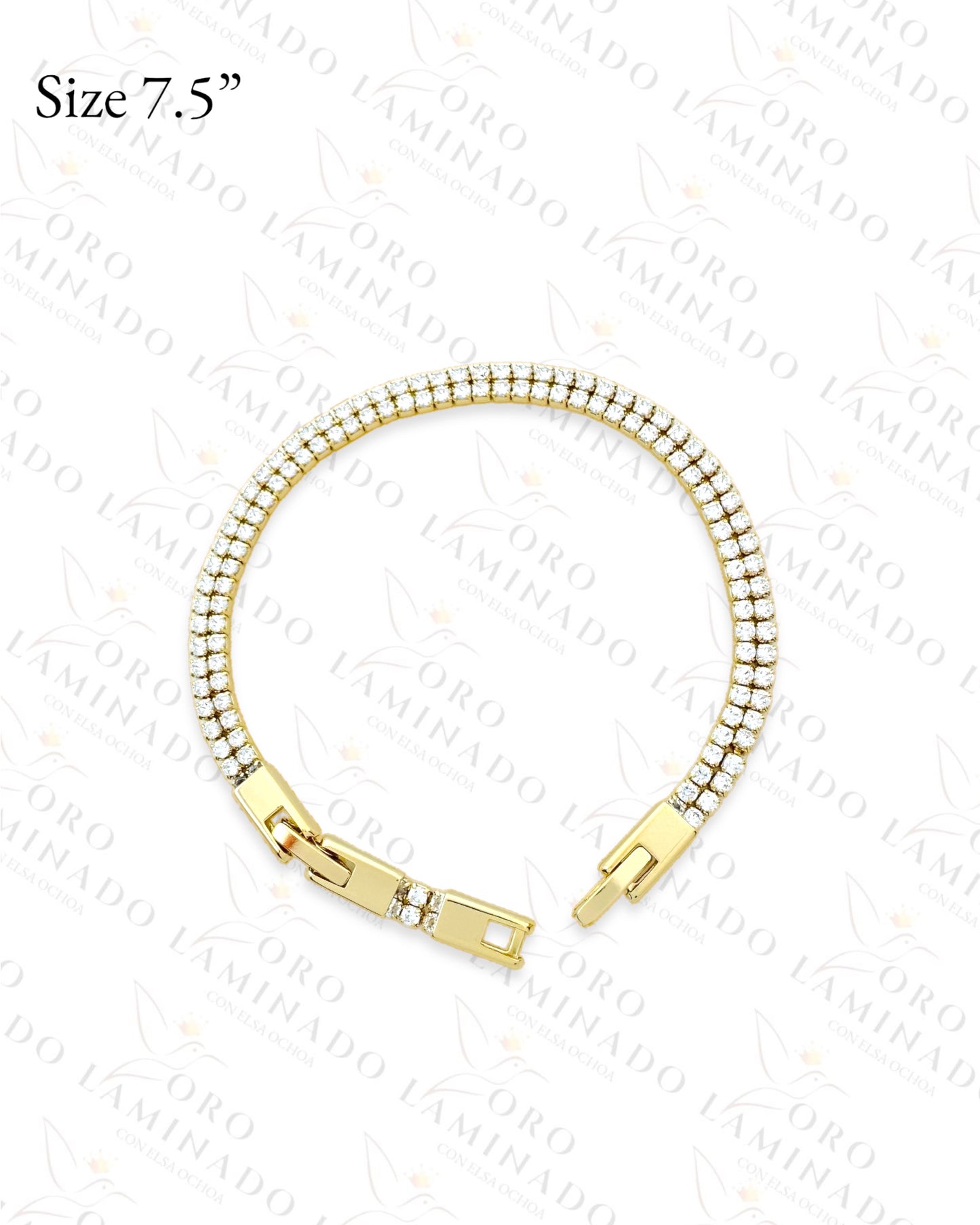 High Quality Diamond Bracelet (Gold Filled) R21