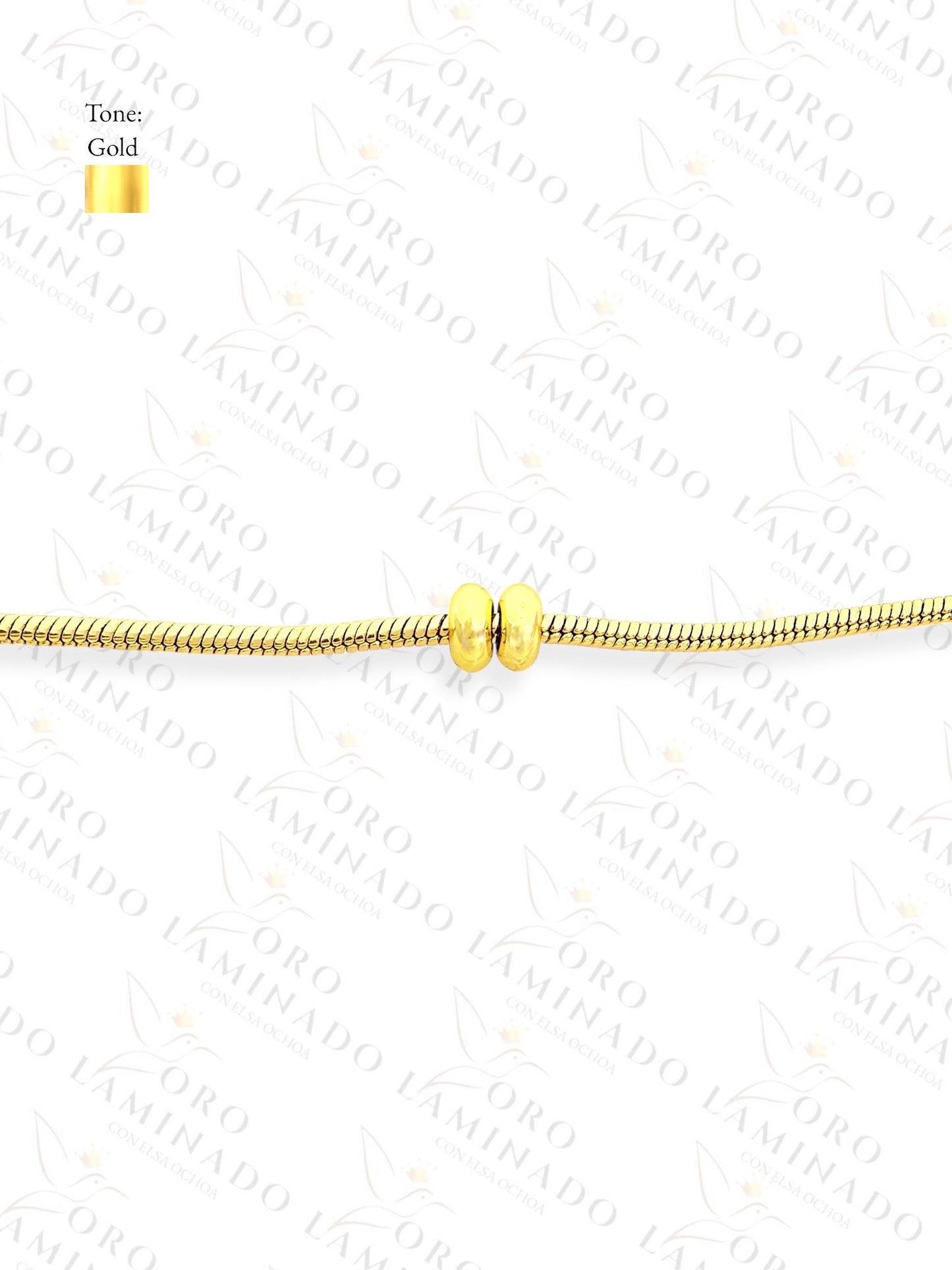 Plain Charm Bracelet to Customize (Gold Filled) G171