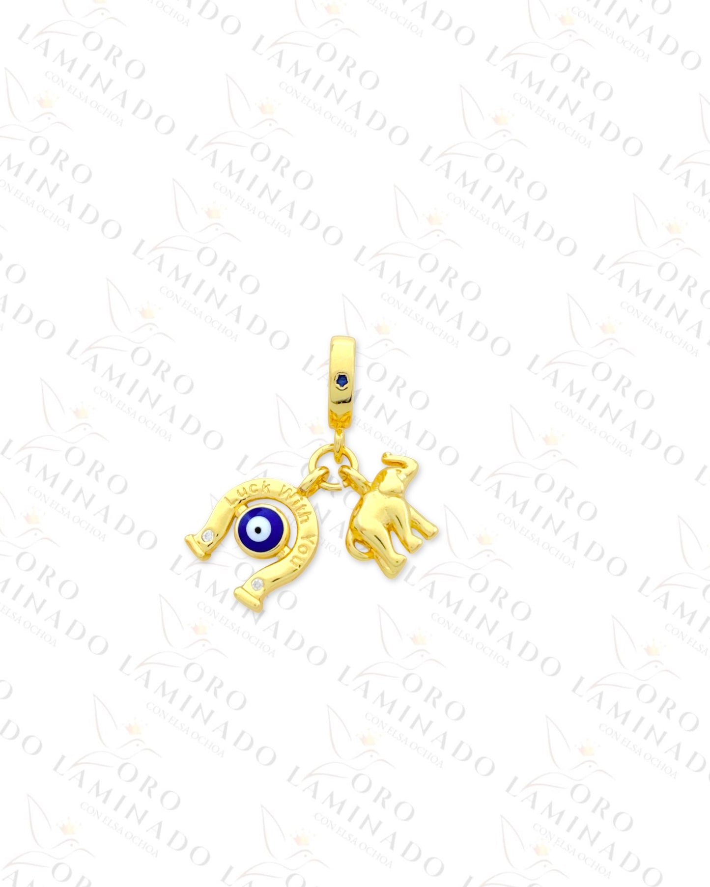 ‘LUCK WITH YOU’ Charm (Gold Filled) R355