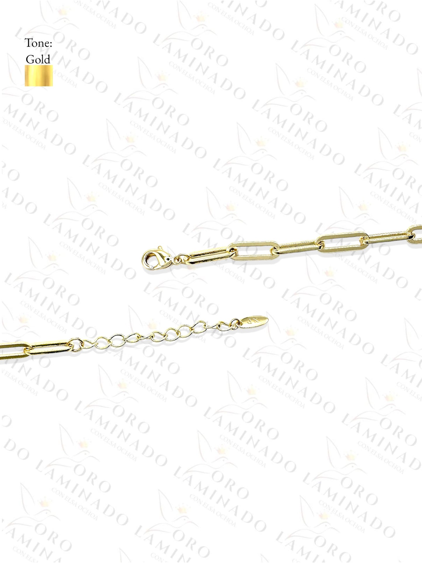 Gold Filled High Quality Paperclip Pack of 6 Chains Size 20" 5mm Y184