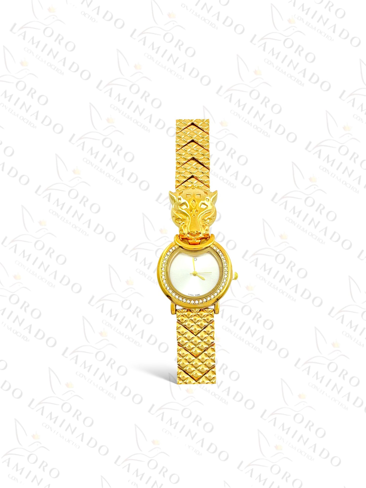 Stainless Steel Panther Watch R185