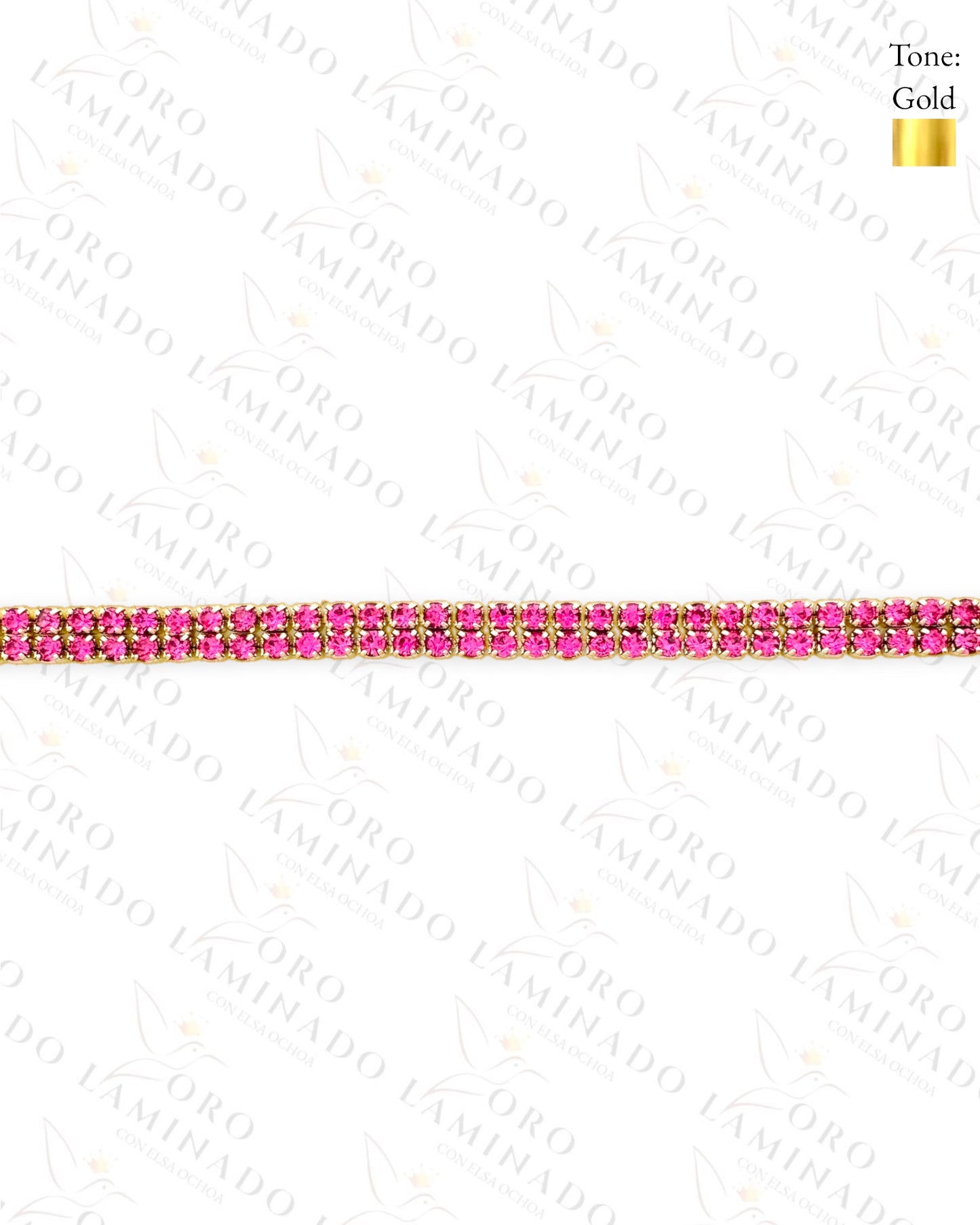 High Quality Diamond Bracelet (Gold Filled) R21