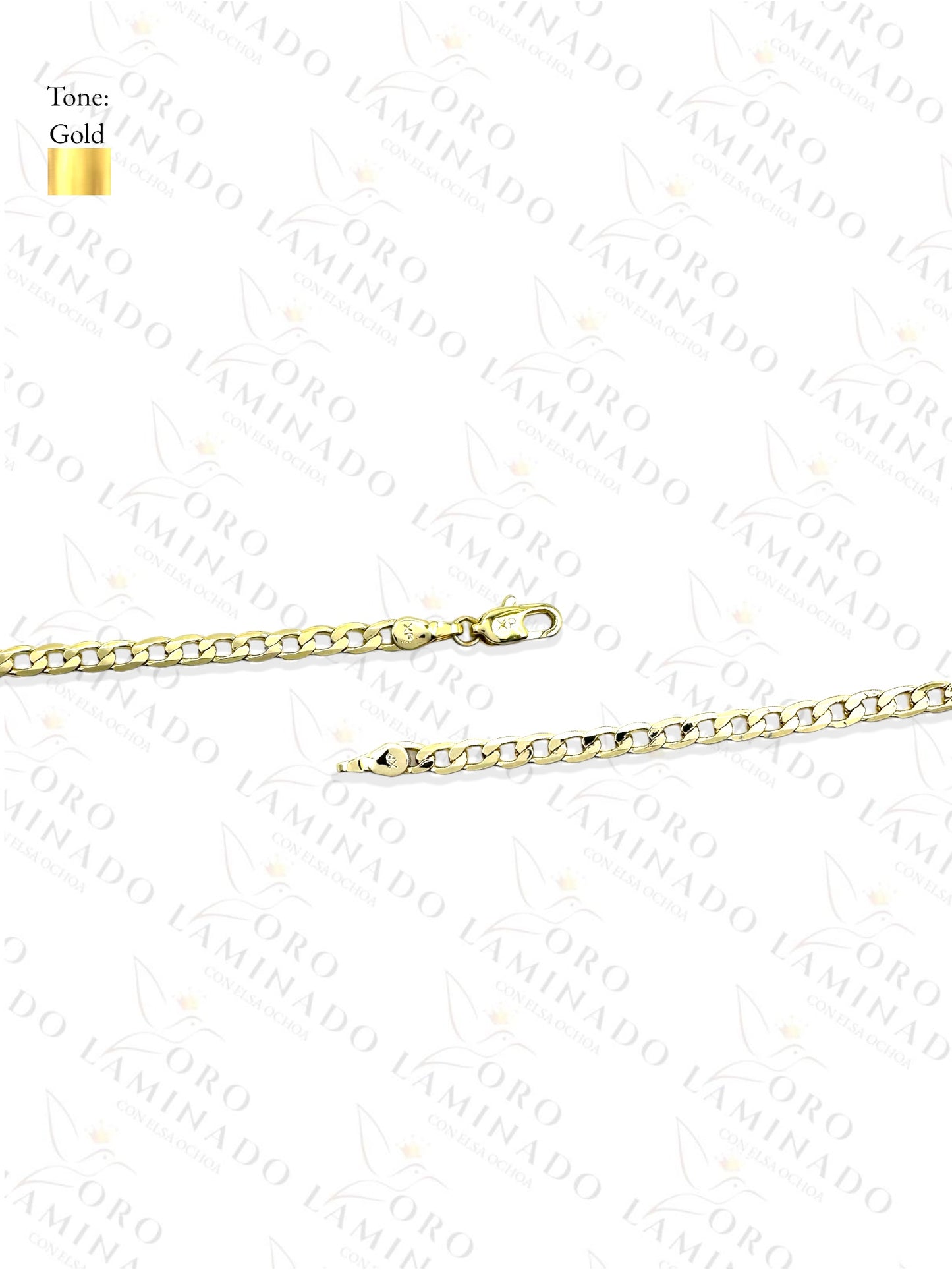 Gold Filled High Quality Cuban Pack of 6 Chains Size 20" 3mm B2