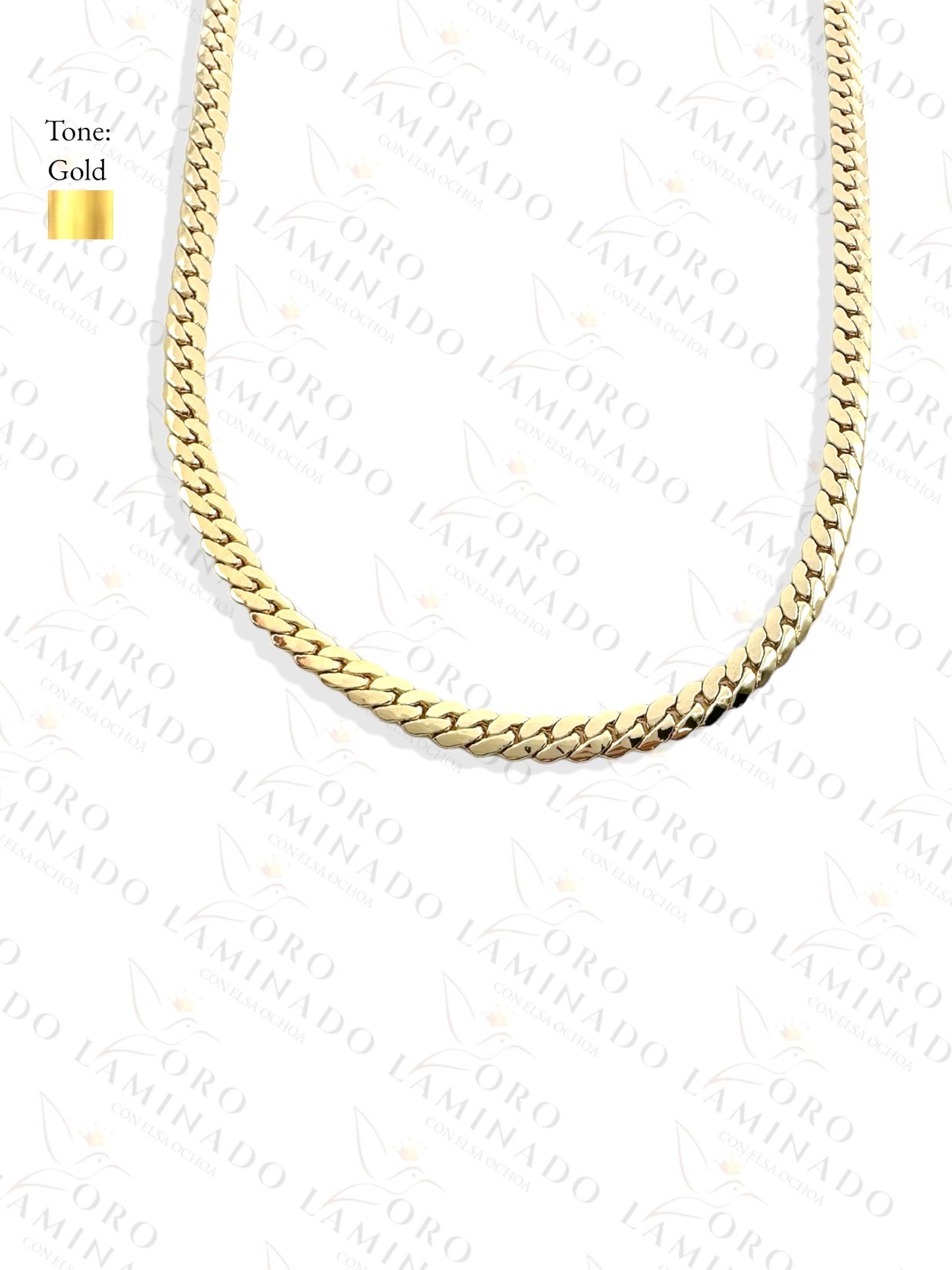 Closed Cuban Chains Pack of 3 Size 18" 5mm R270