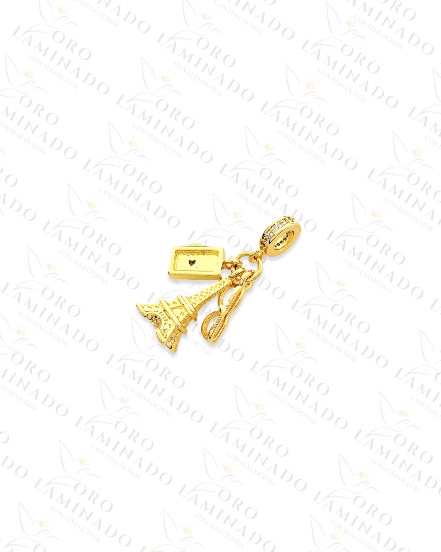 Eiffel Tower Charm (Gold Filled) B77