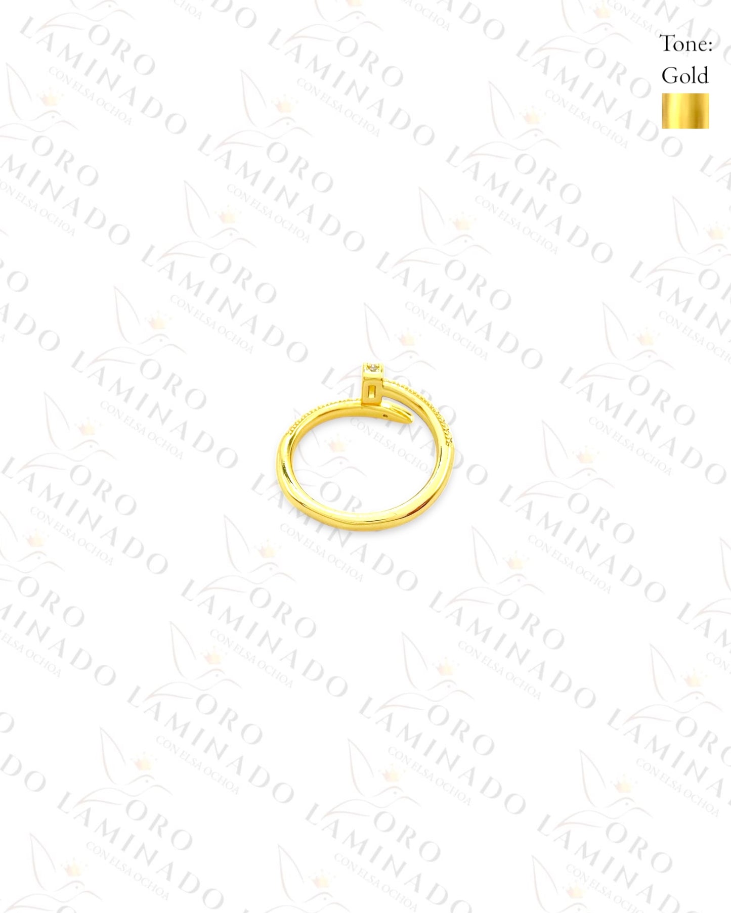 Adjustable Nail Ring (Gold Filled) B405