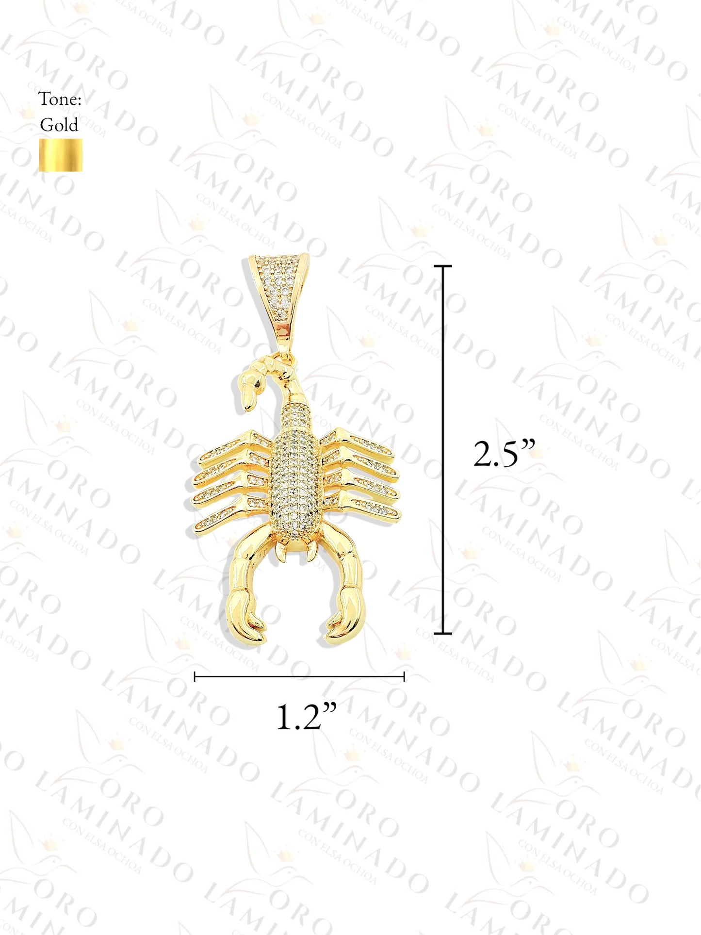 Gold Filled Scorpion Pendant Y140