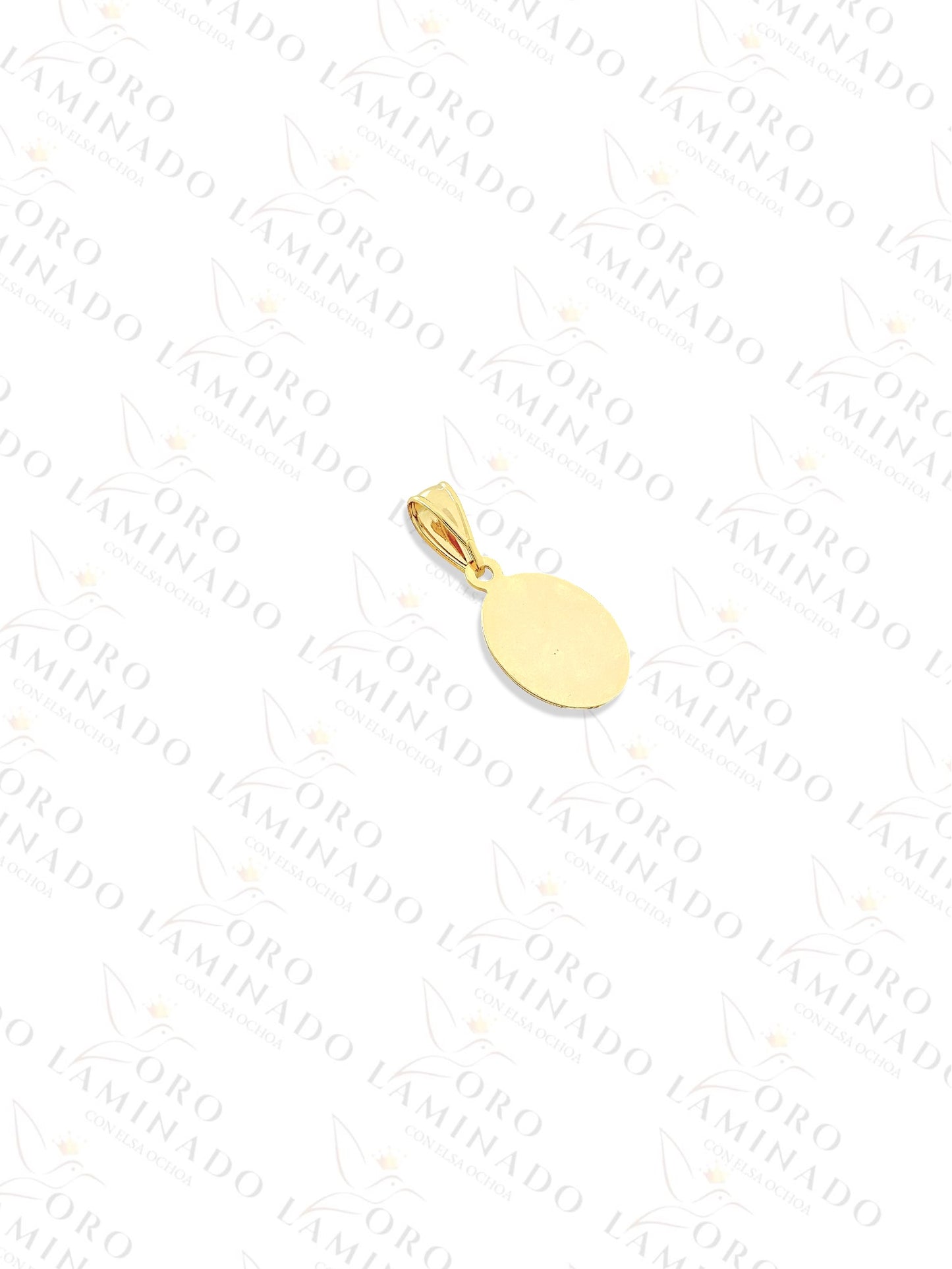 Gold Filled Three Tones Virgen Mary Pendant Y424
