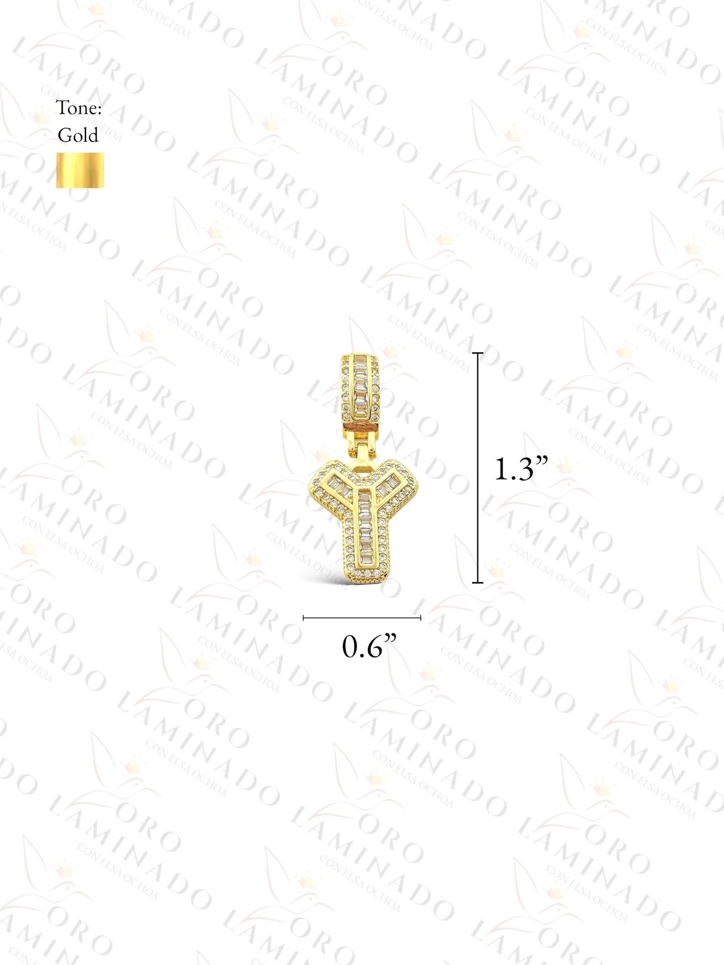 Gold Filled Letter "Y" Pendant G268