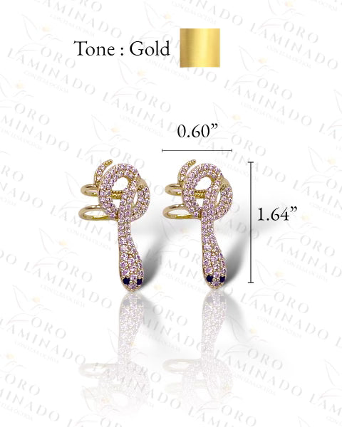 High Quality Snake Earrings C164