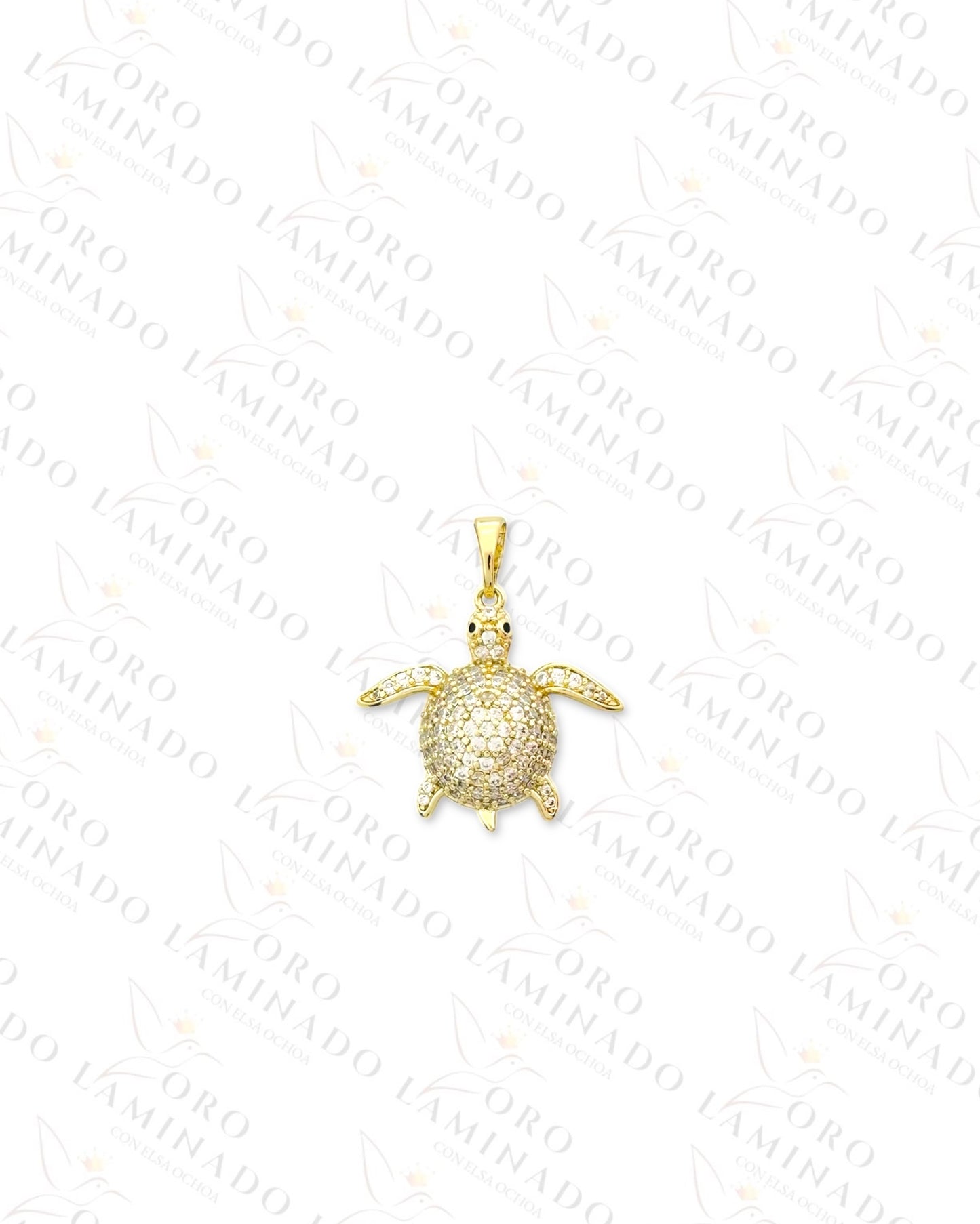 Baby Sea Turtle Pendant (Gold Filled) B27