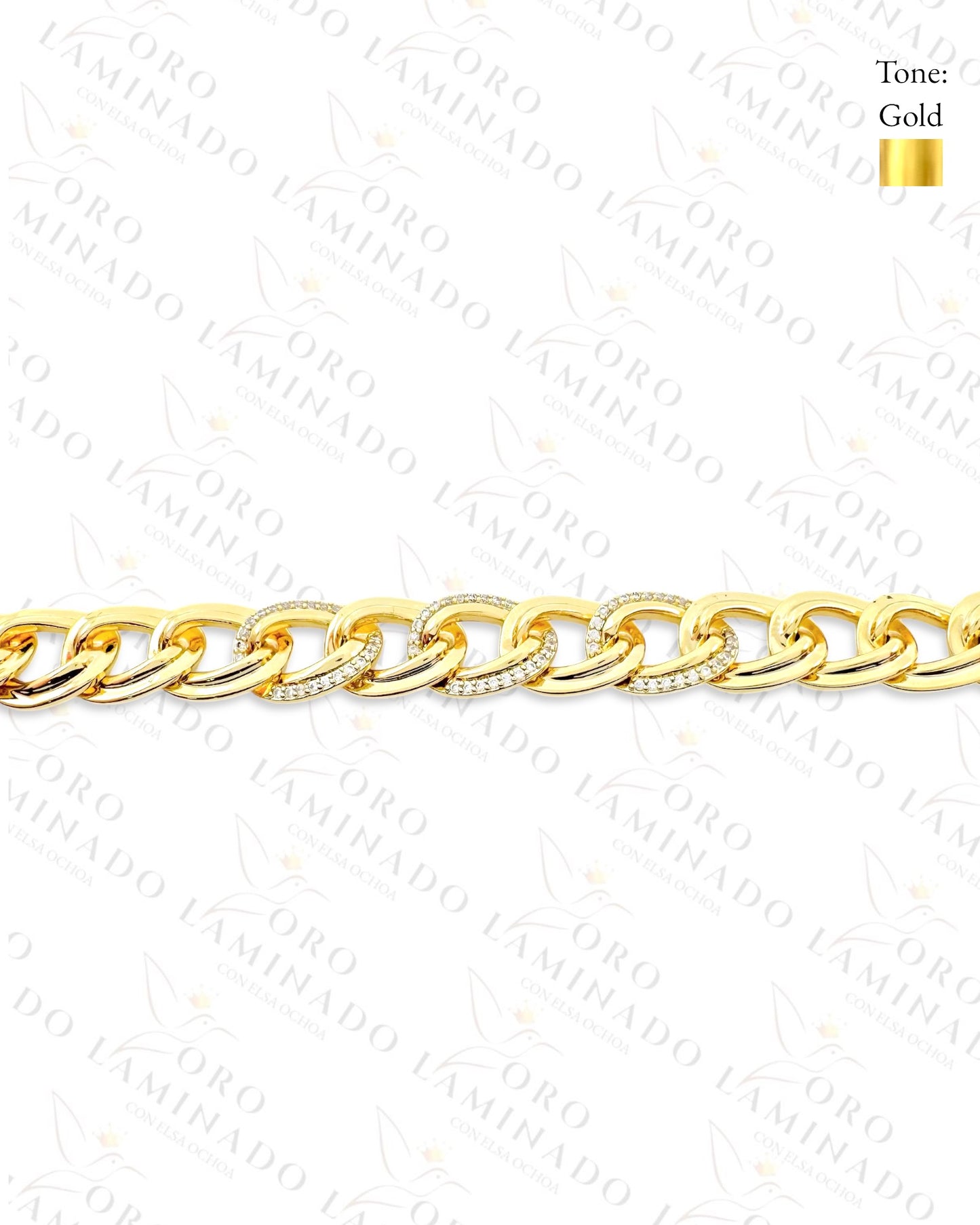 High Quality Open Cuban Link Bracelet (Gold Bracelet) G83