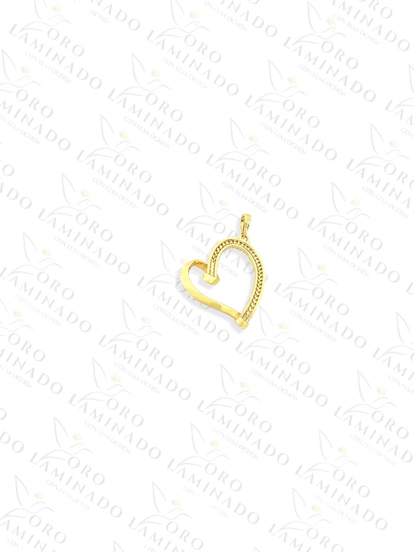 Gold Filled High Quality Heart Pendant R189