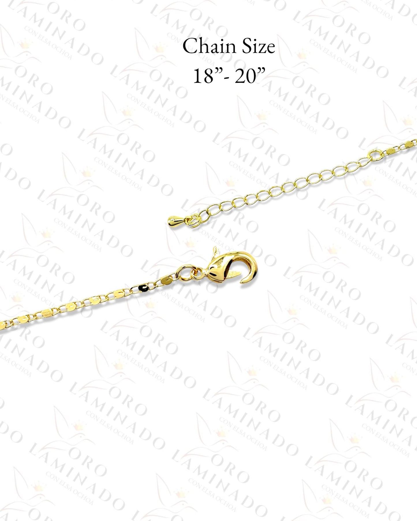 Sparkling Teddy Bear Pink Head Set (Gold Filled) C168