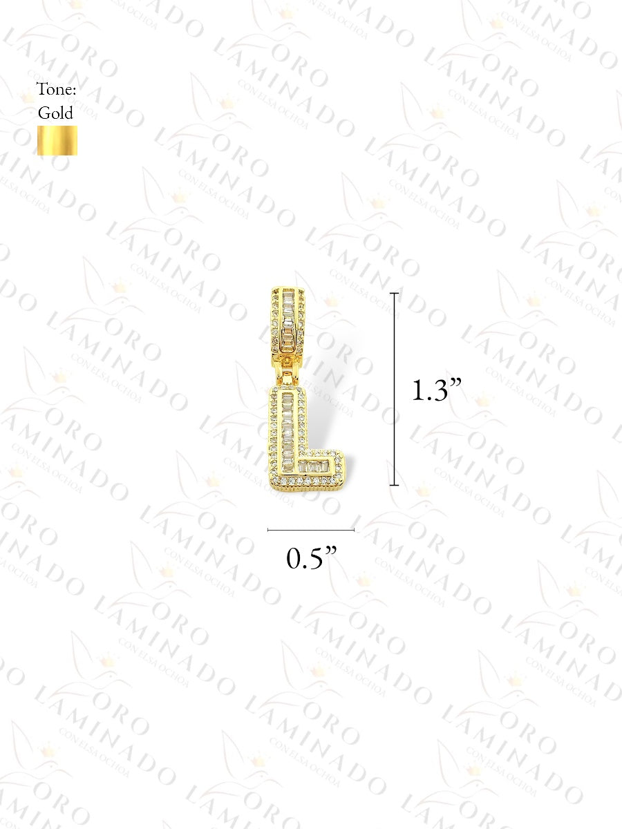 Gold Filled Letter "L" Pendant G257