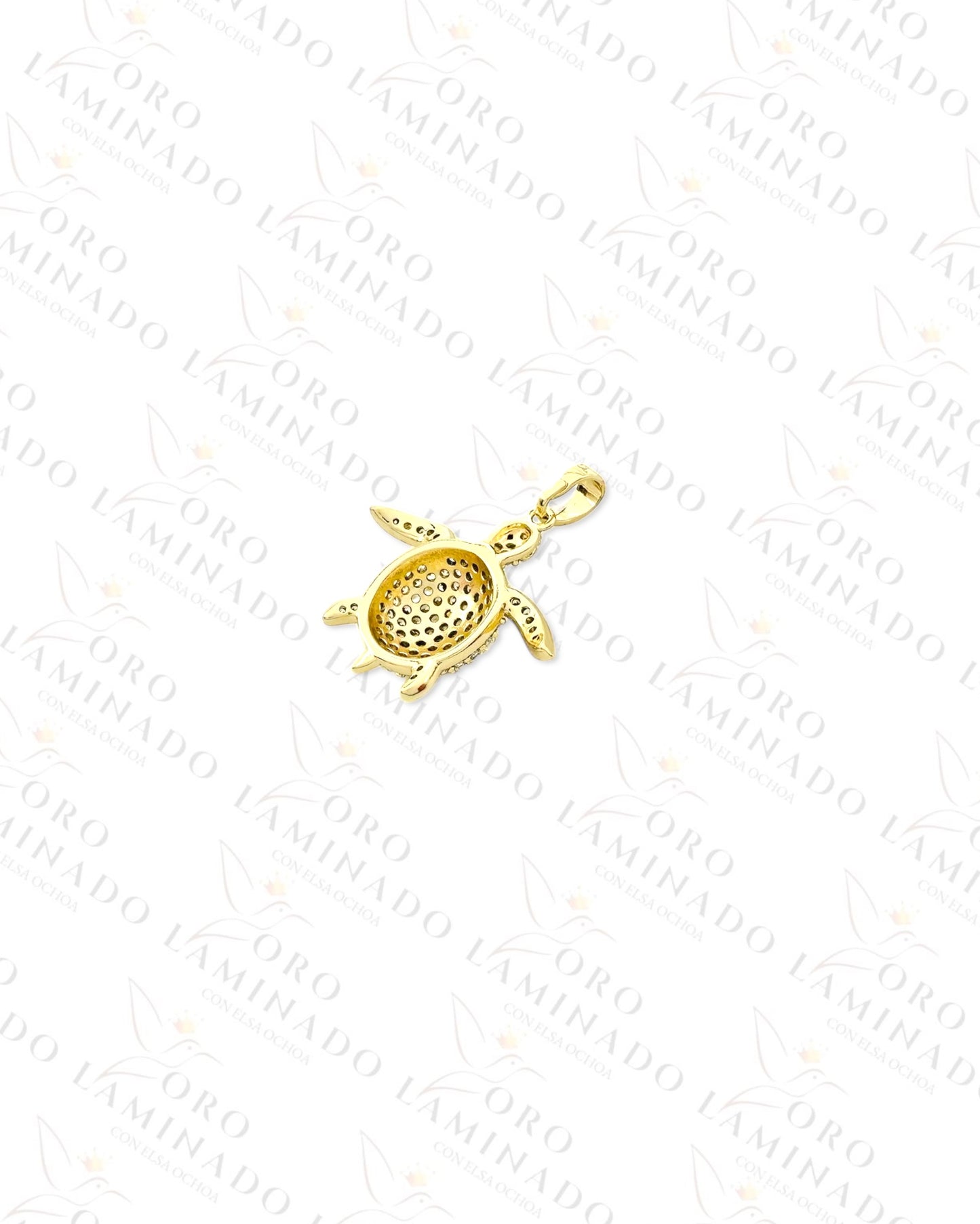 Baby Sea Turtle Pendant (Gold Filled) B27