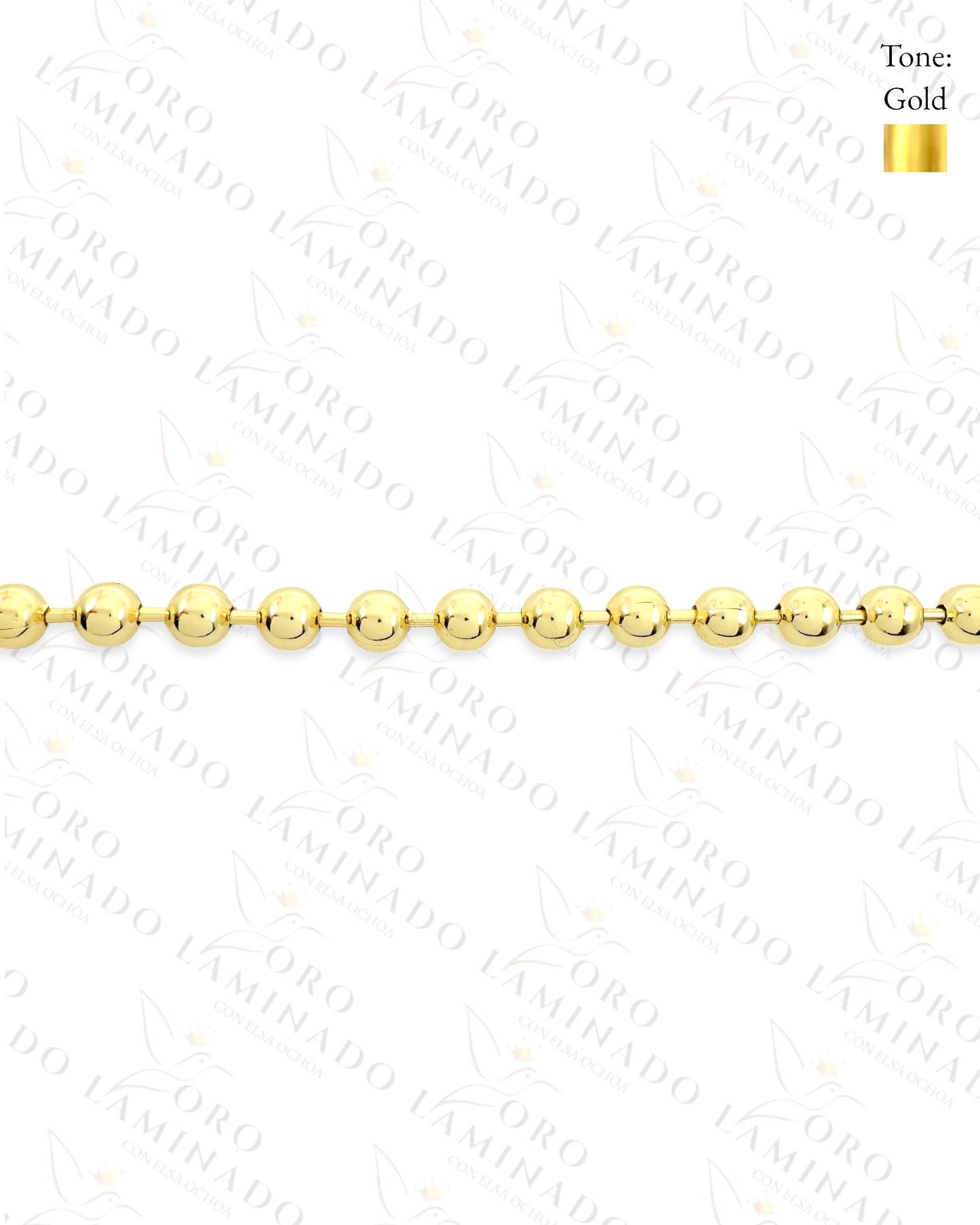 High Quality Single Ball Bead Chain Size 18” 6mm G435