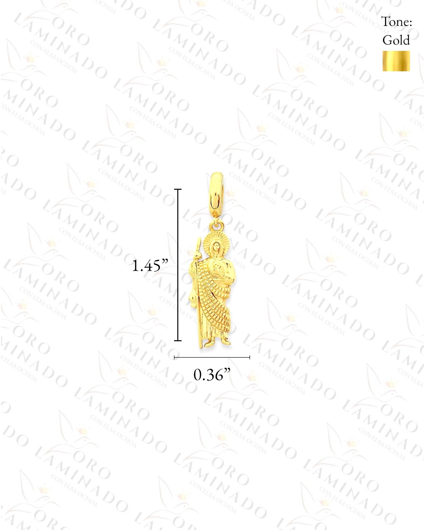 Saint Jude Charm (Gold Filled) G262