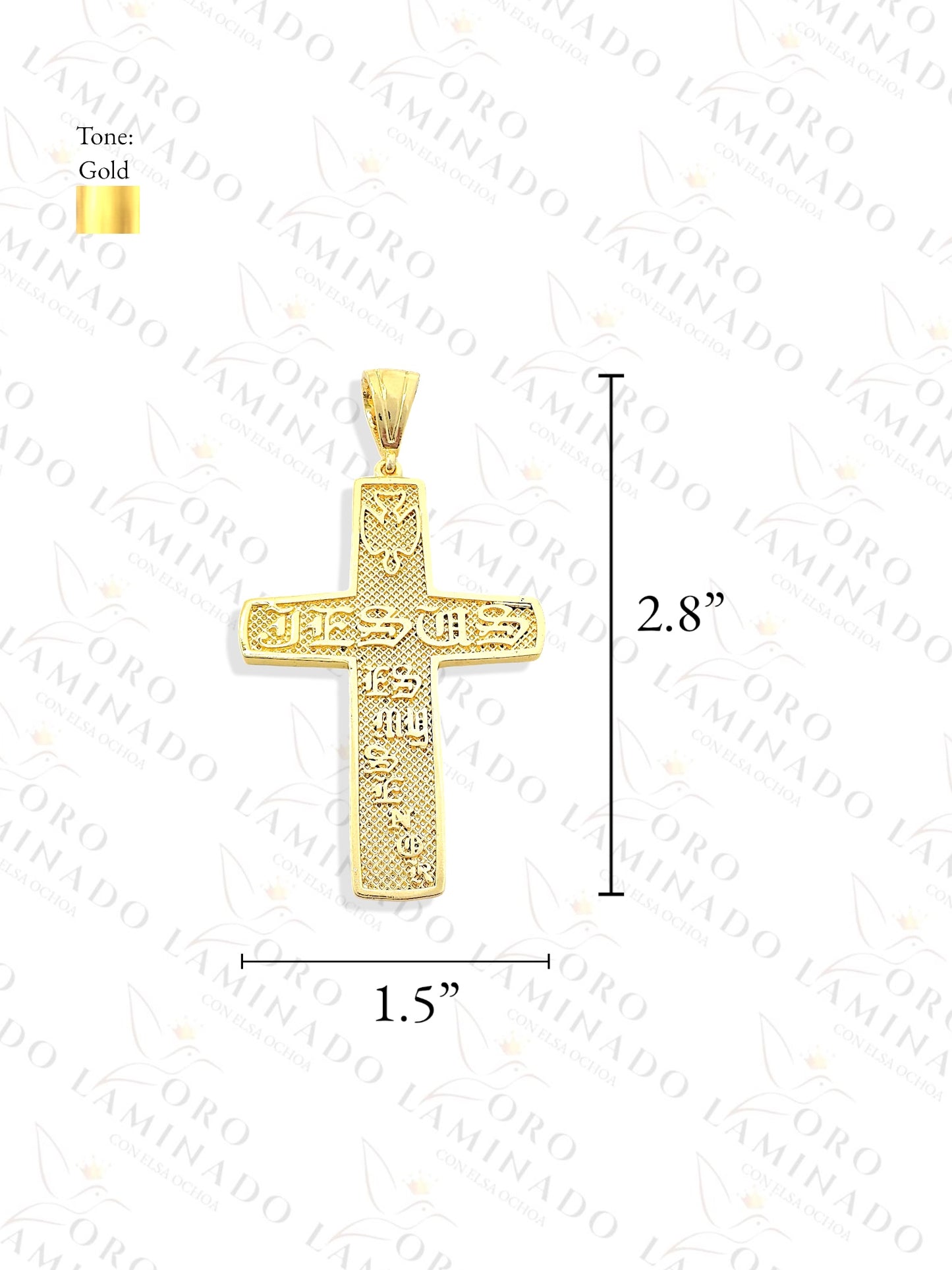 Gold Filled Jesus Cross Pendant R147