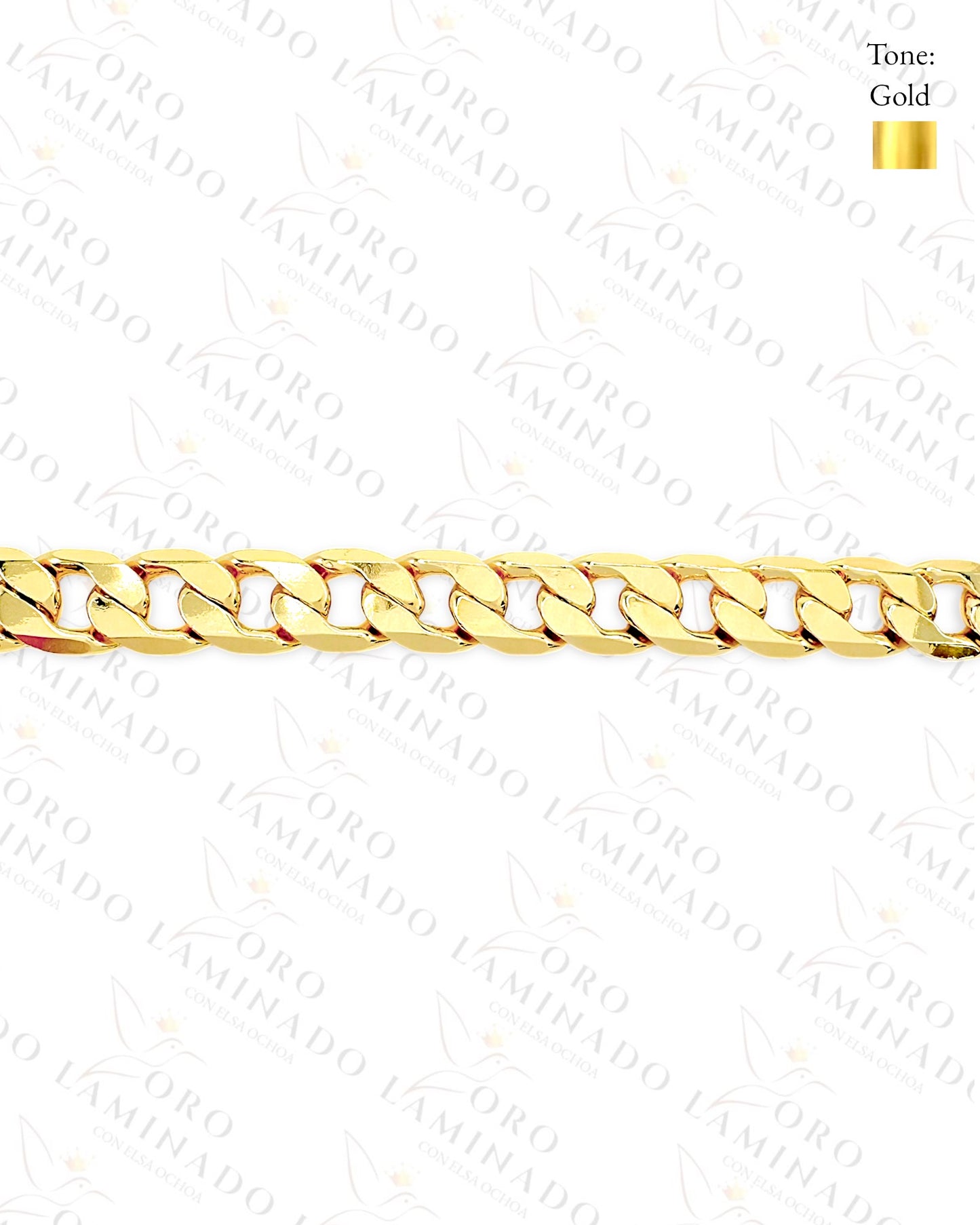 Cuban Bracelet (Gold Filled) Y188