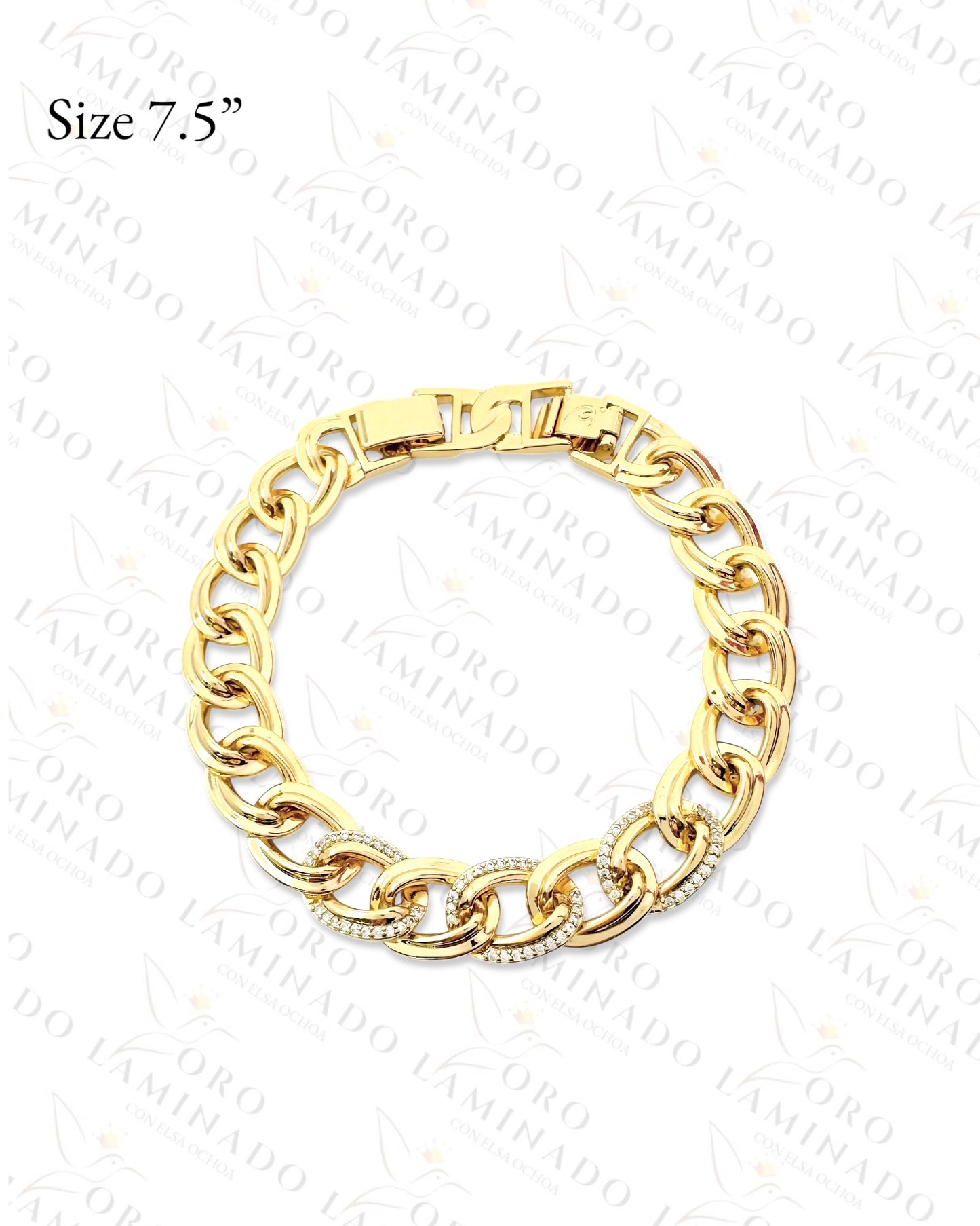 High Quality Open Cuban Link Bracelet (Gold Bracelet) G83