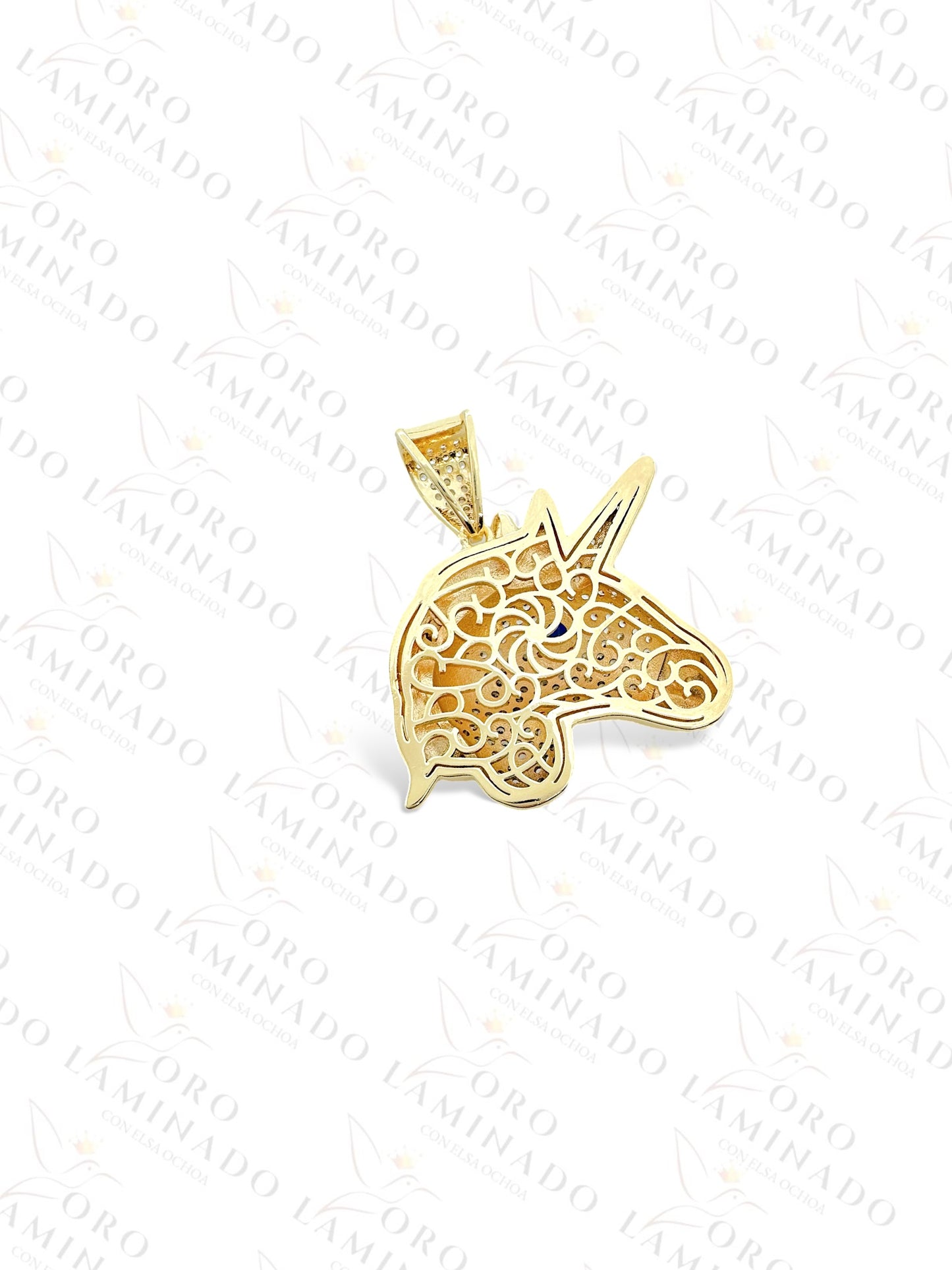 Gold Filled Unicorn Pendant R33